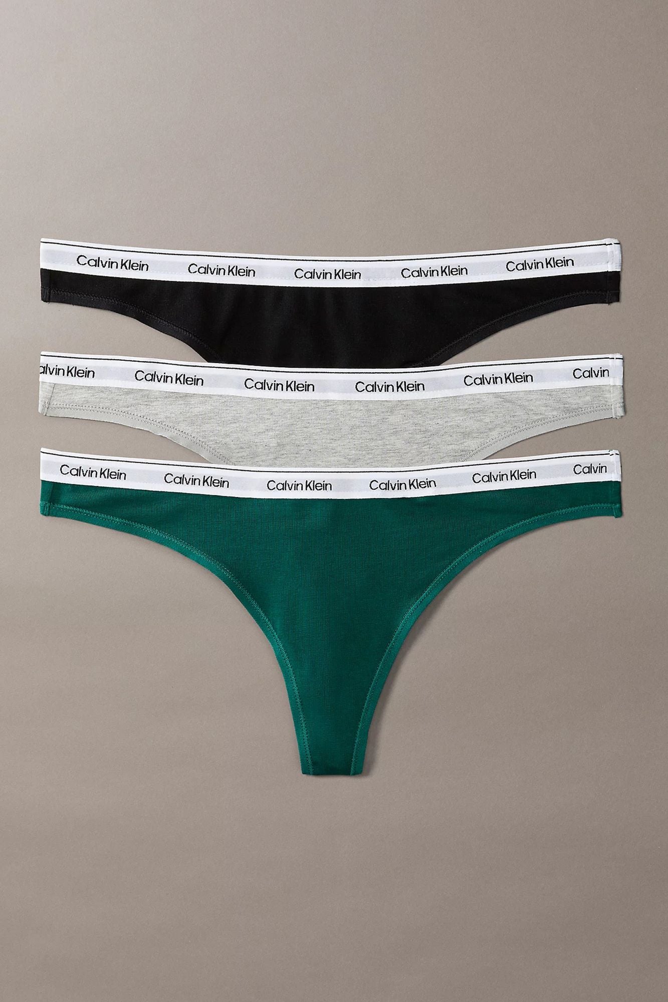 CALVIN KLEIN  THONG 3PK  en color MULTICOLOR (1)