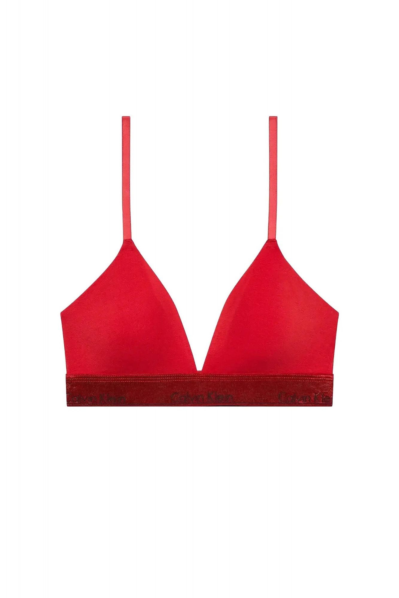 CALVIN KLEIN MODERN COTTON BRA en color ROJO (1)