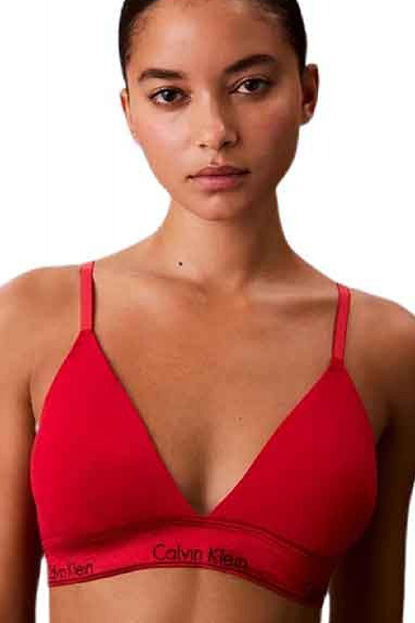 CALVIN KLEIN MODERN COTTON BRA en color ROJO (2)