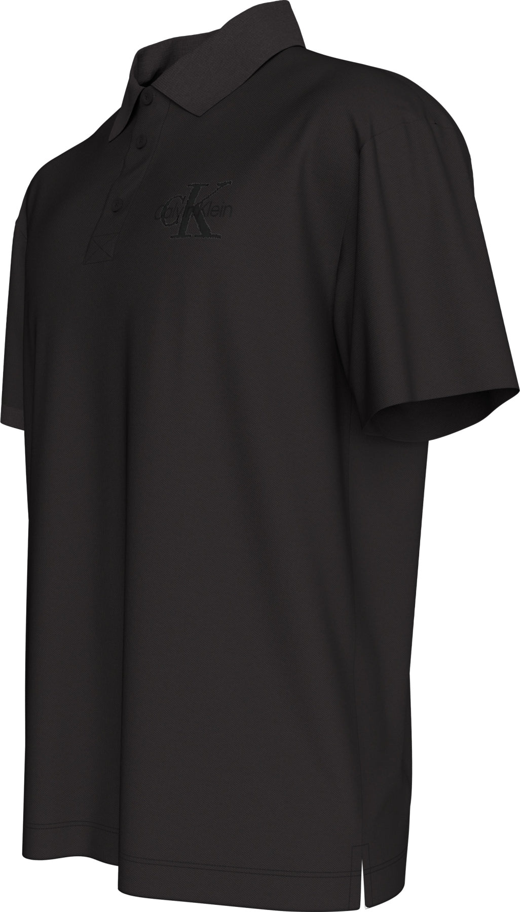 CALVIN KLEIN LV04RF209G MONOLOGO CASUAL PIQUE PO en color NEGRO (3)