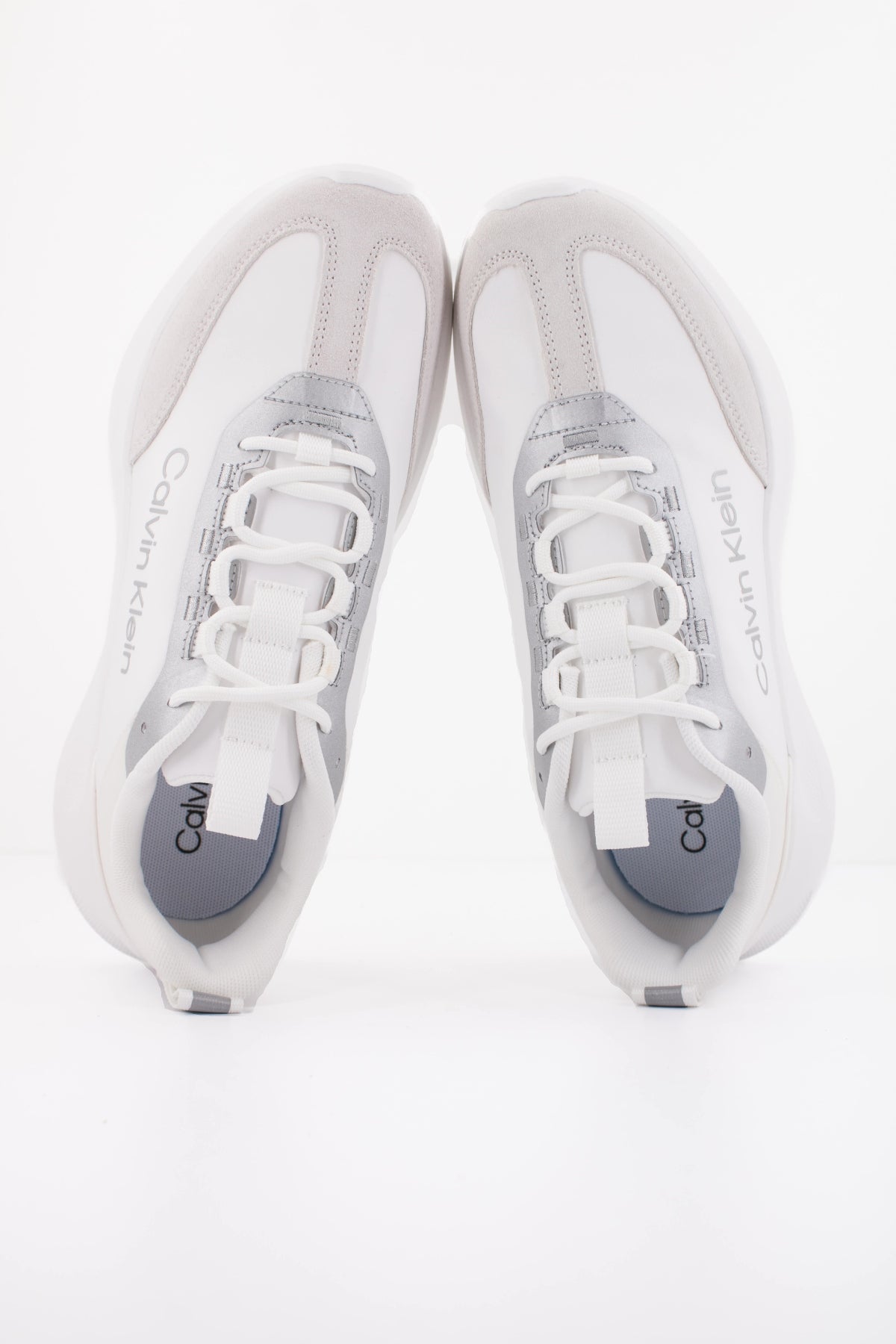 CALVIN KLEIN LIGHT EVA RUNNER NYL-SUE en color BLANCO (3)