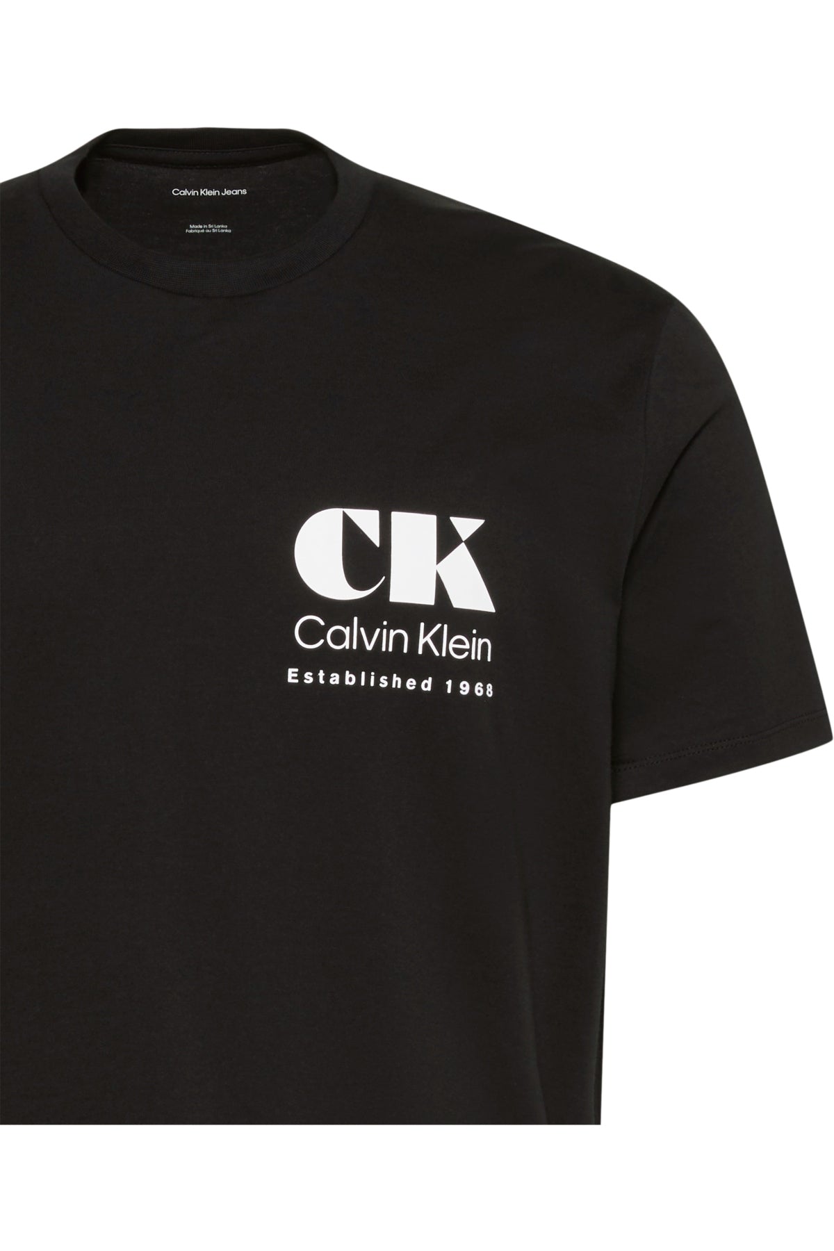 CALVIN KLEIN LV04RG802G EU CK RESORT GRAPHIC TEE en color NEGRO (2)