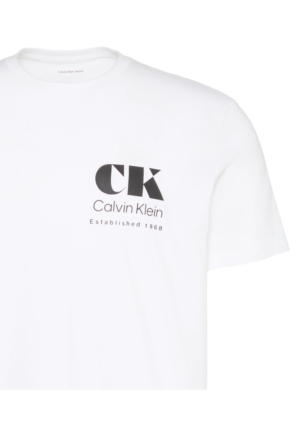 CALVIN KLEIN LV04RG802G EU CK RESORT GRAPHIC TEE en color BLANCO (2)