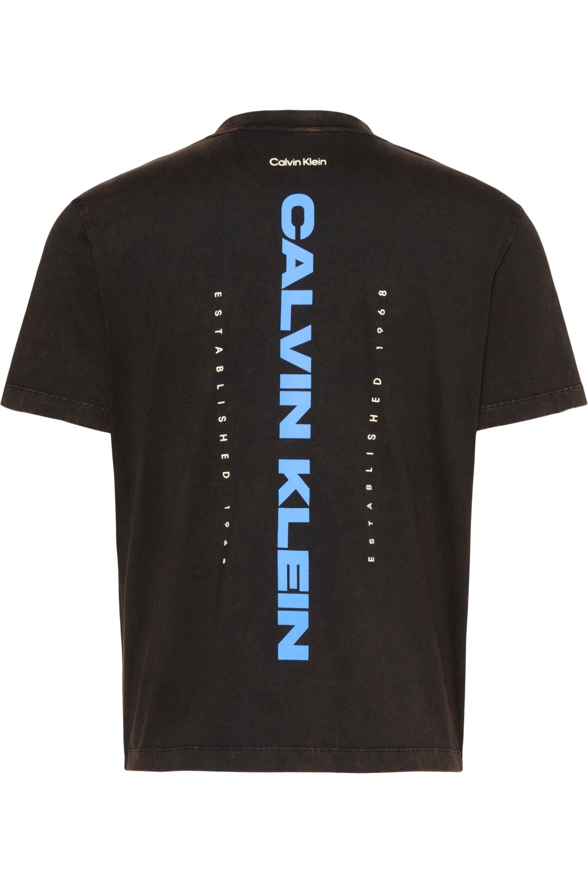 CALVIN KLEIN LV04RG834G WASHED SPINE GRAPHIC TEE en color NEGRO (1)