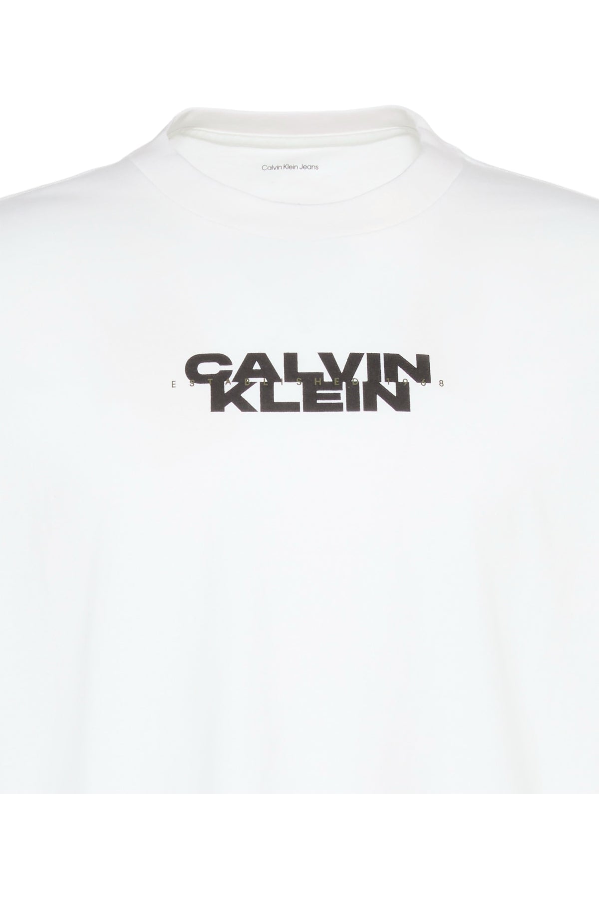 CALVIN KLEIN LV04RG834G WASHED SPINE GRAPHIC TEE en color BLANCO (2)