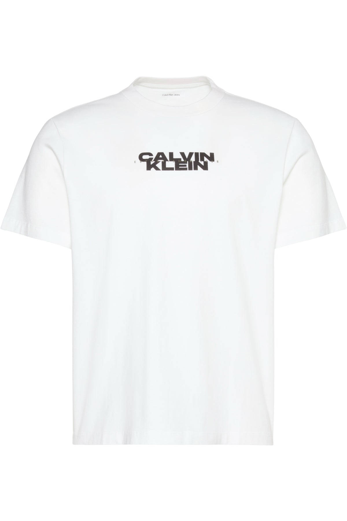 CALVIN KLEIN LV04RG834G WASHED SPINE GRAPHIC TEE en color BLANCO (3)