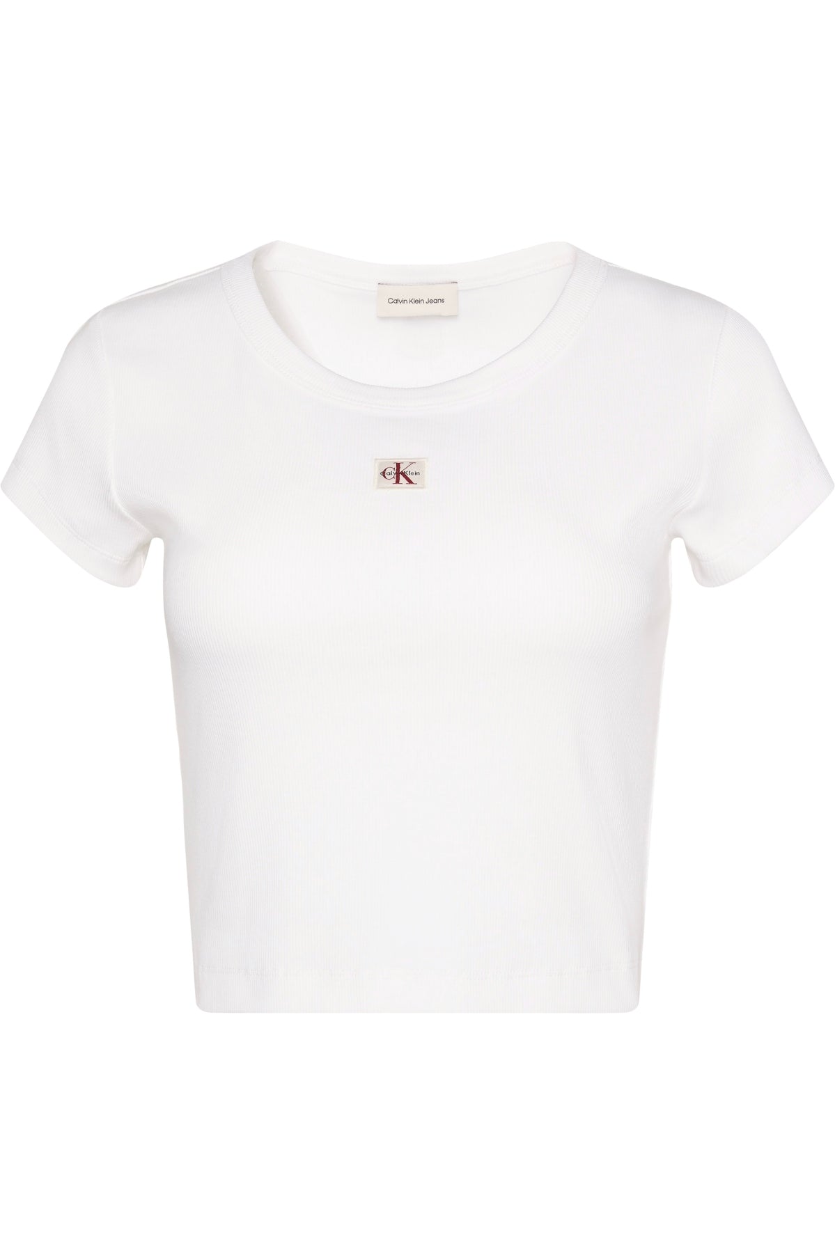 CALVIN KLEIN LV047C200G WOVEN LABEL 2X2 BABY en color BLANCO (1)