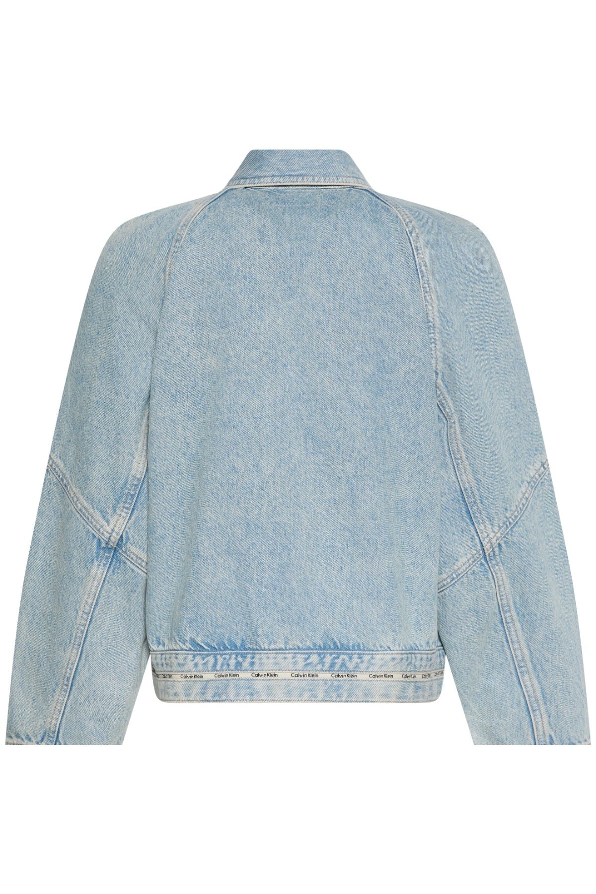 CALVIN KLEIN LV047G726G BRANDED BOXY DENIM en color AZUL (2)