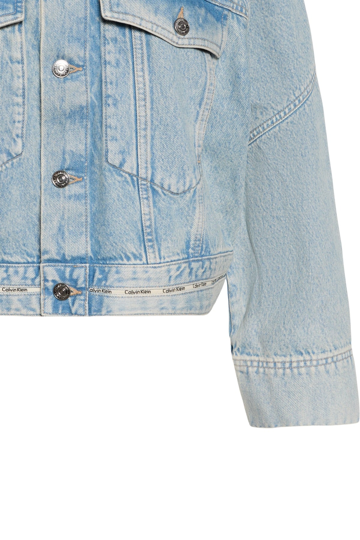 CALVIN KLEIN LV047G726G BRANDED BOXY DENIM en color AZUL (3)