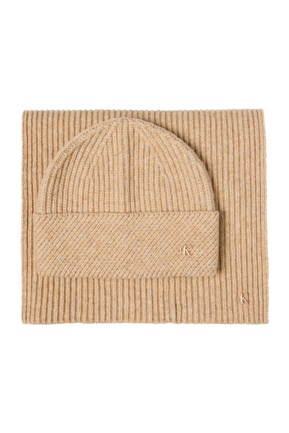 CALVIN KLEIN LV04F0002G METAL BEANIE SCARF GIFTS en color  (2)
