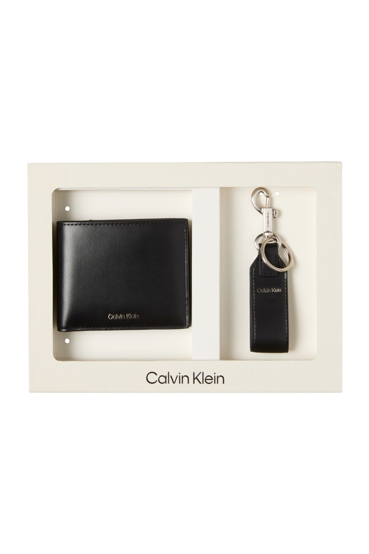 CALVIN KLEIN LV04D1367G RAISED BILLFOLD W COIN en color  (1)