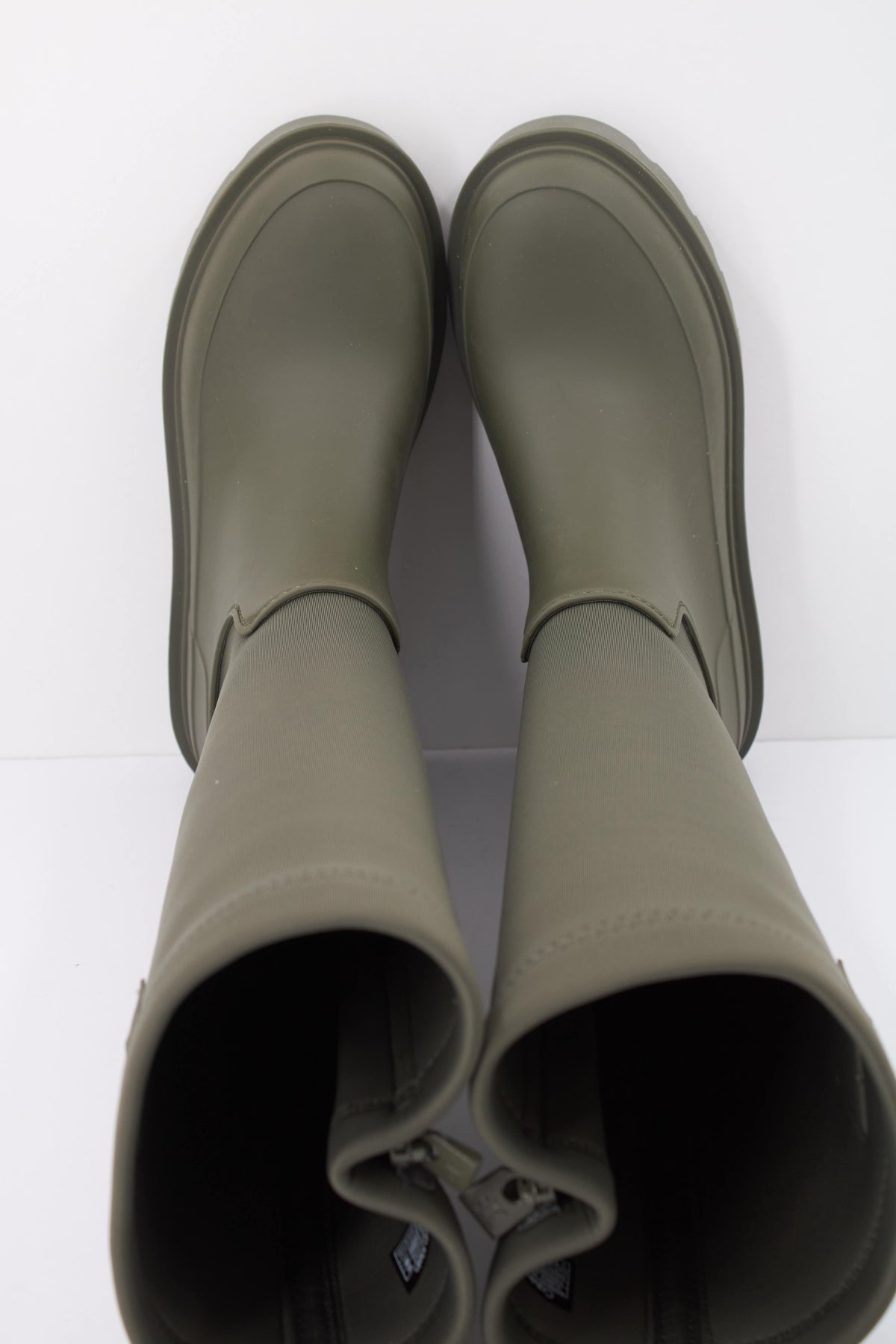 CALVIN KLEIN RAINBOOT HIGH RUBBER NEO en color VERDE (3)