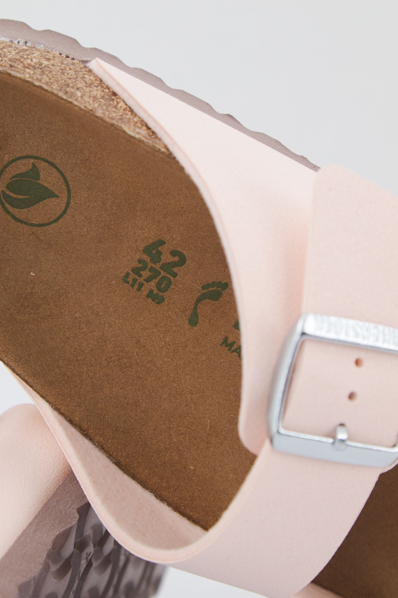 BIRKENSTOCK ARIZONA BF EARTHY VEGAN en color ROSA (6)