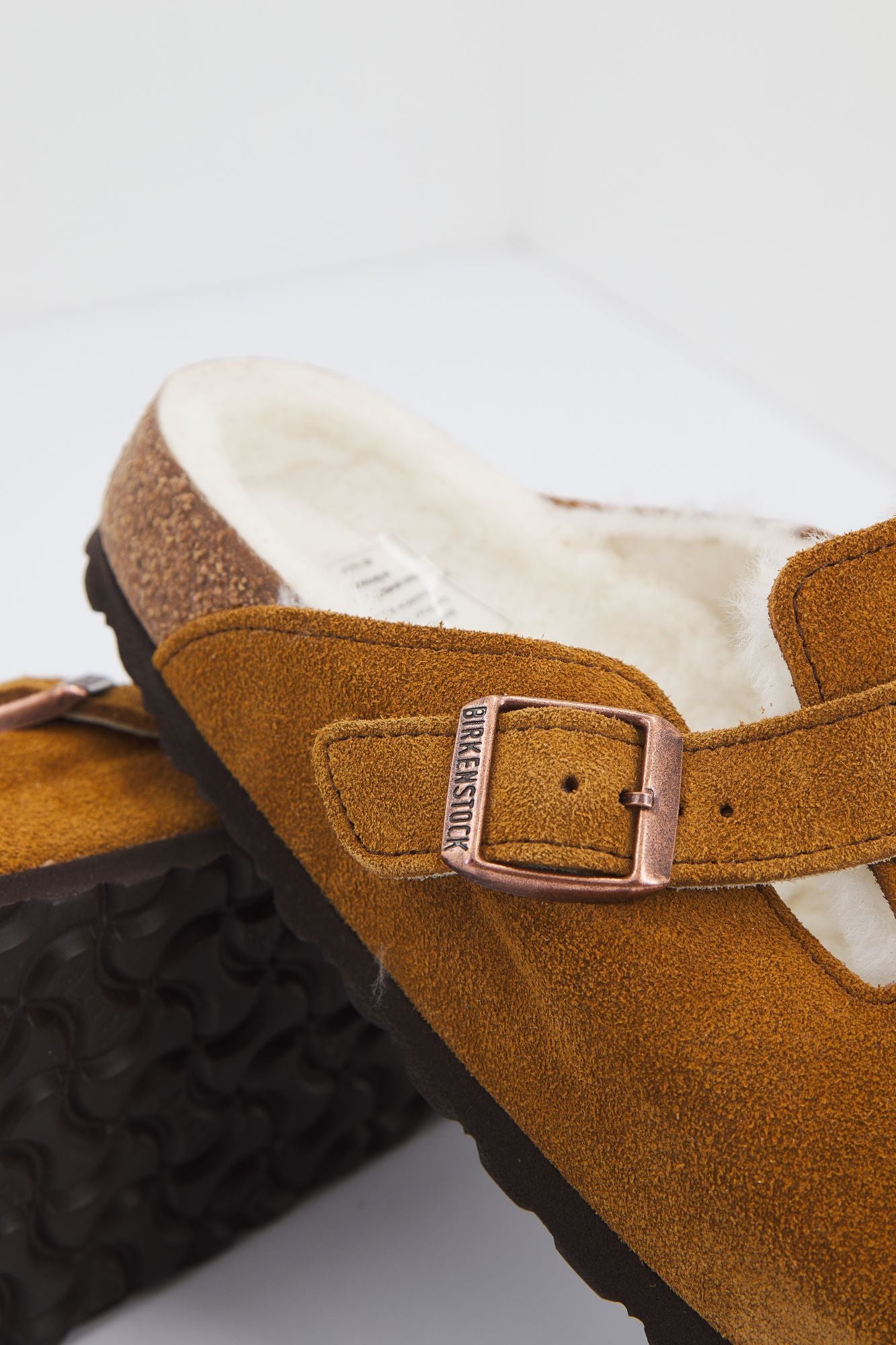 BIRKENSTOCK BOSTON VL LAF en color MARRON (4)