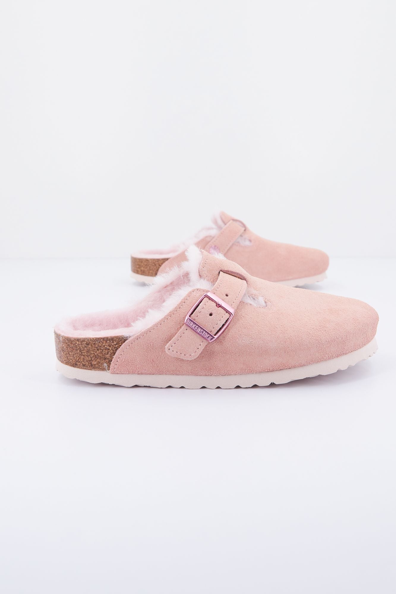BIRKENSTOCK BOSTON SHEARLING VL en color ROSA (2)