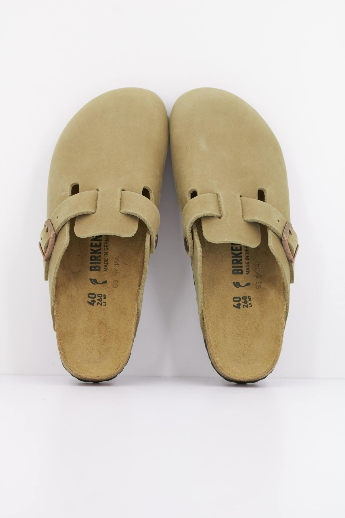 BIRKENSTOCK BOSTON LEOI en color MARRON (3)