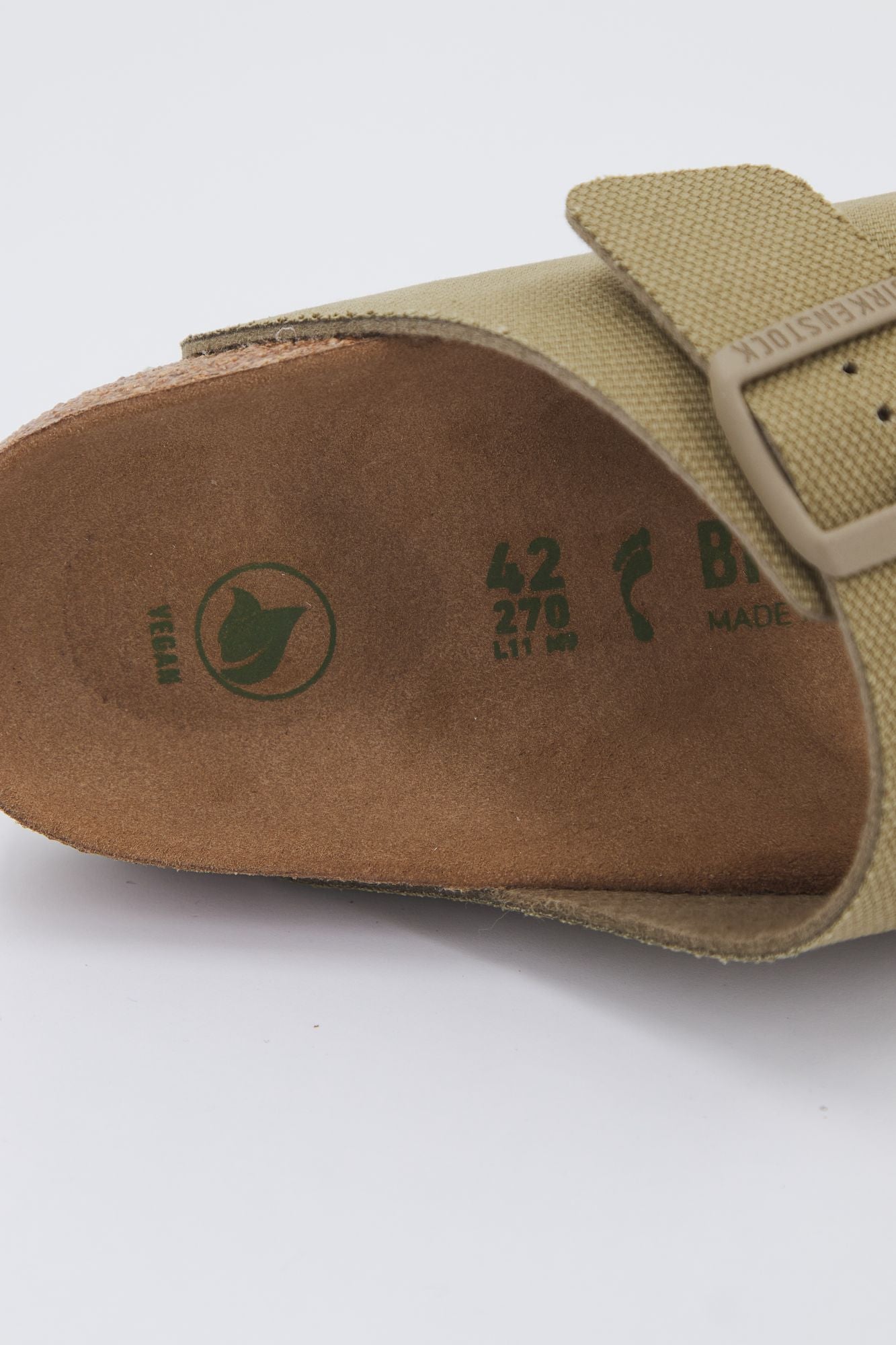 BIRKENSTOCK ARIZONA TEX en color VERDE (2)