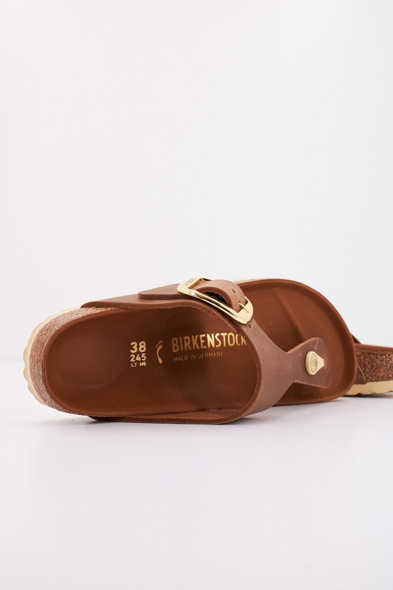 BIRKENSTOCK GIZEH BIG BUCKLE OILED LE en color MARRON (4)