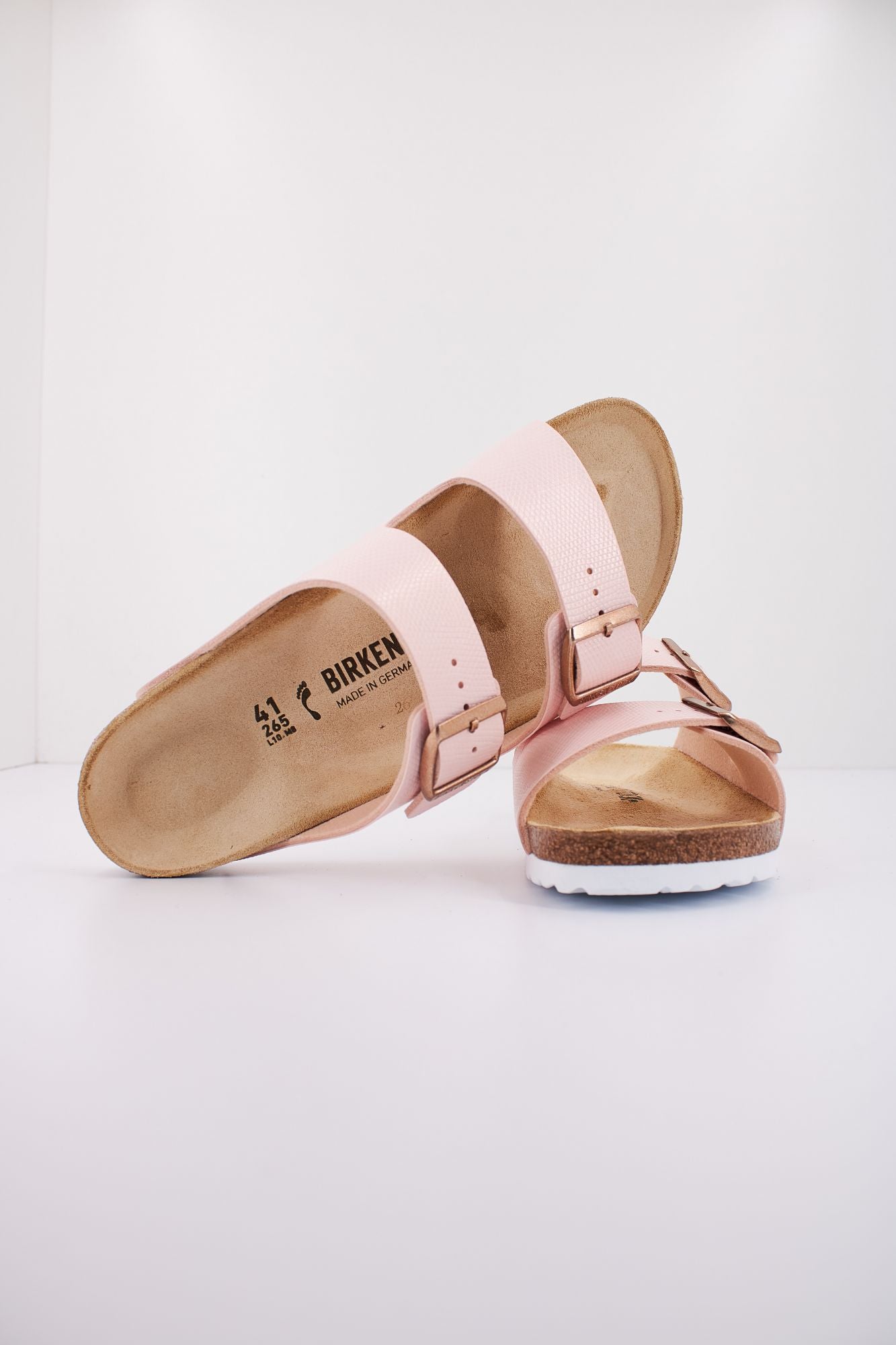 BIRKENSTOCK ARIZONA BIRKO-FLOR EMBOSS en color ROSA (4)