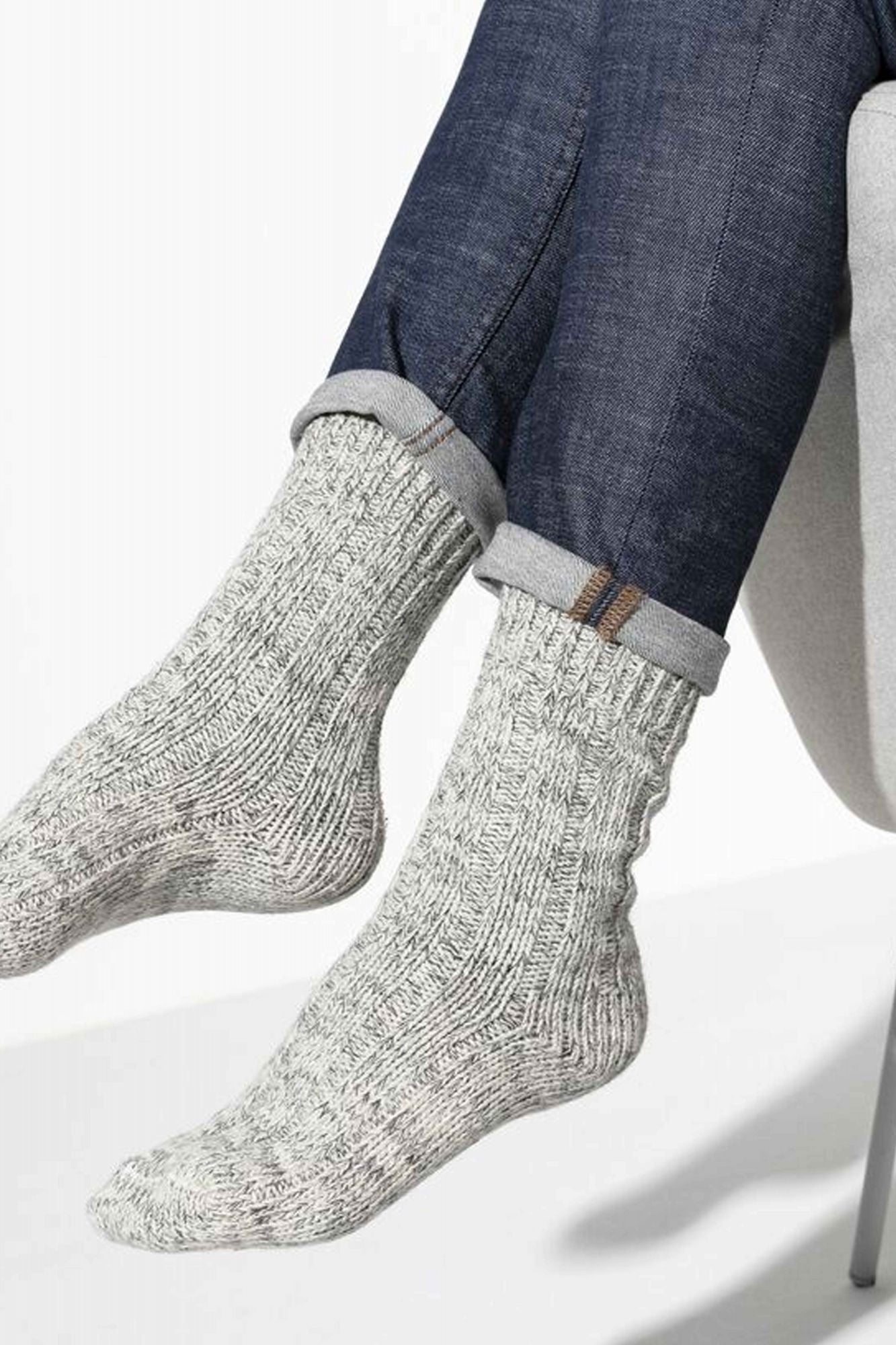 BIRKENSTOCK COTTON TWIST WOMEN en color GRIS (3)