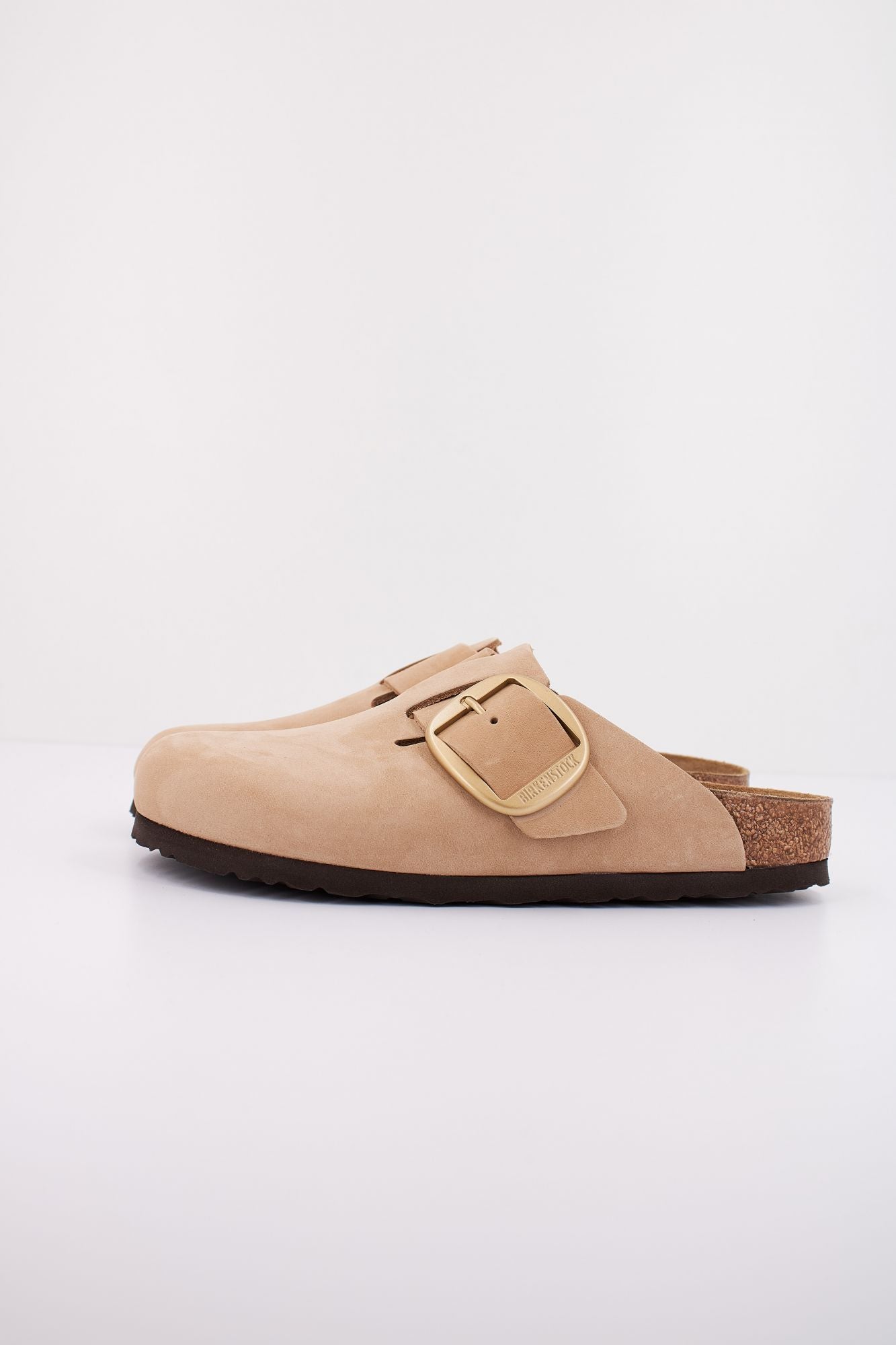 BIRKENSTOCK  BOSTON BIG BUCKLE en color MARRON CLARO (1)