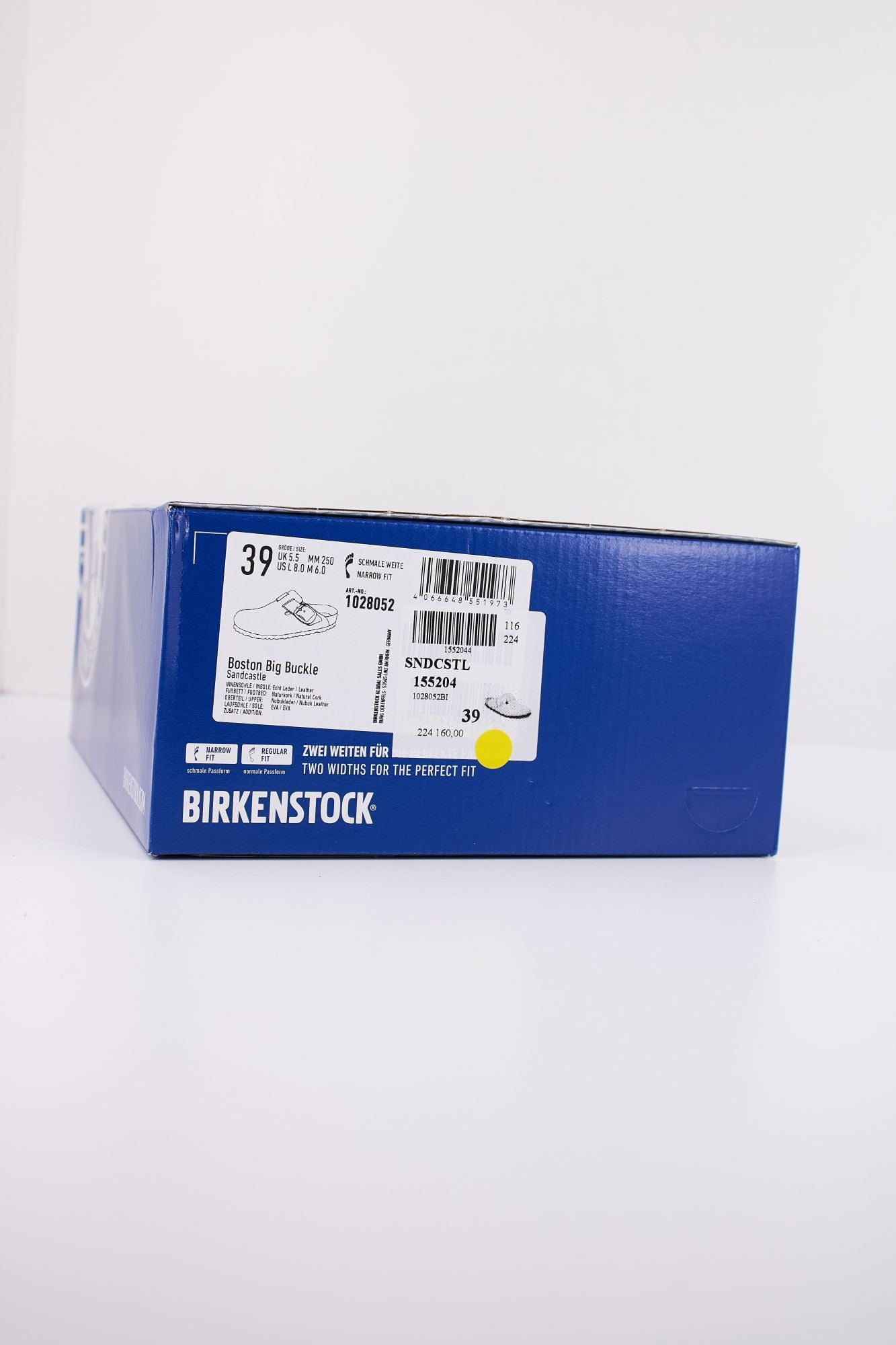 BIRKENSTOCK  BOSTON BIG BUCKLE en color MARRON CLARO (6)