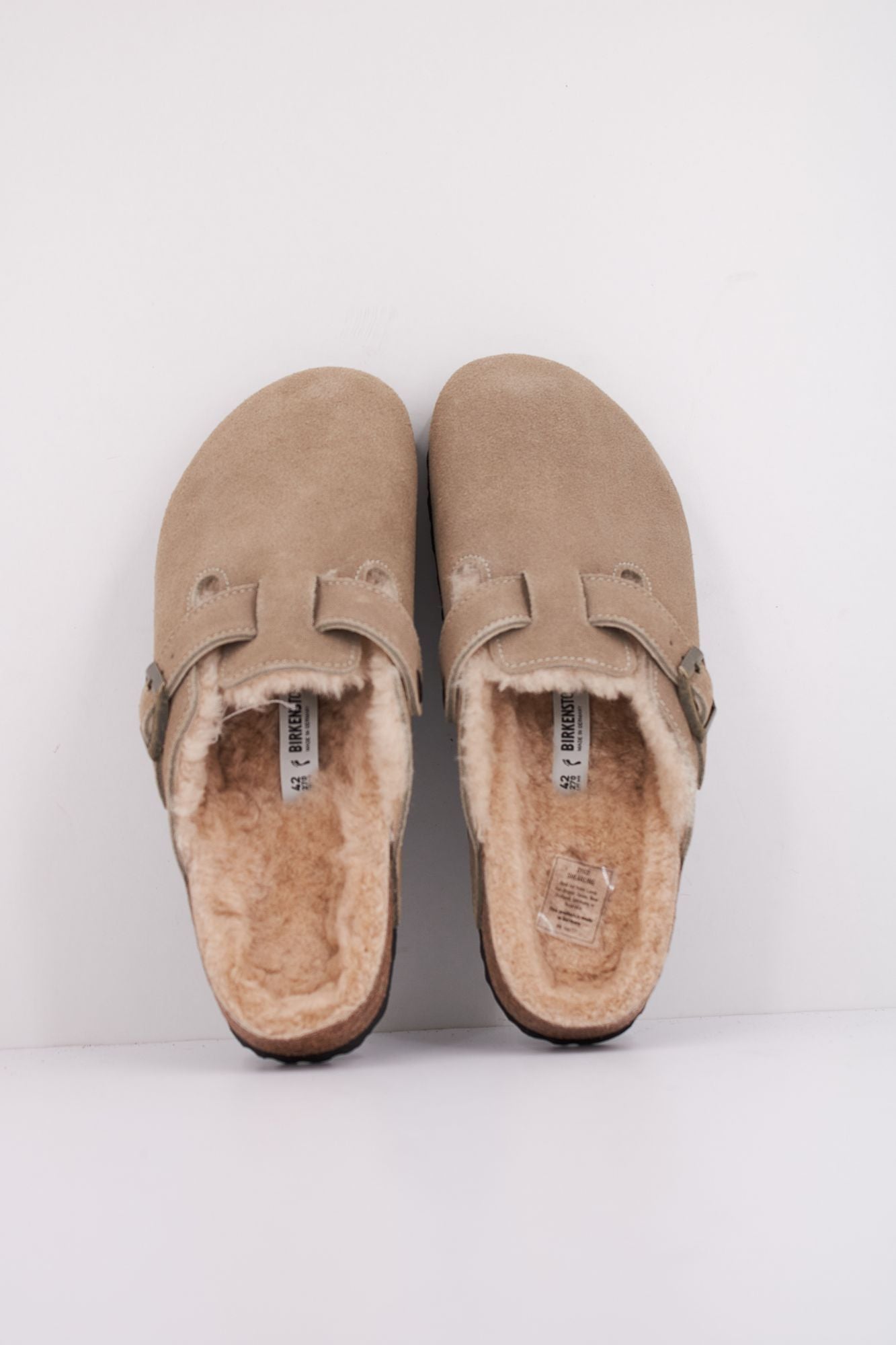 BIRKENSTOCK BOSTON en color MARRON CLARO (3)