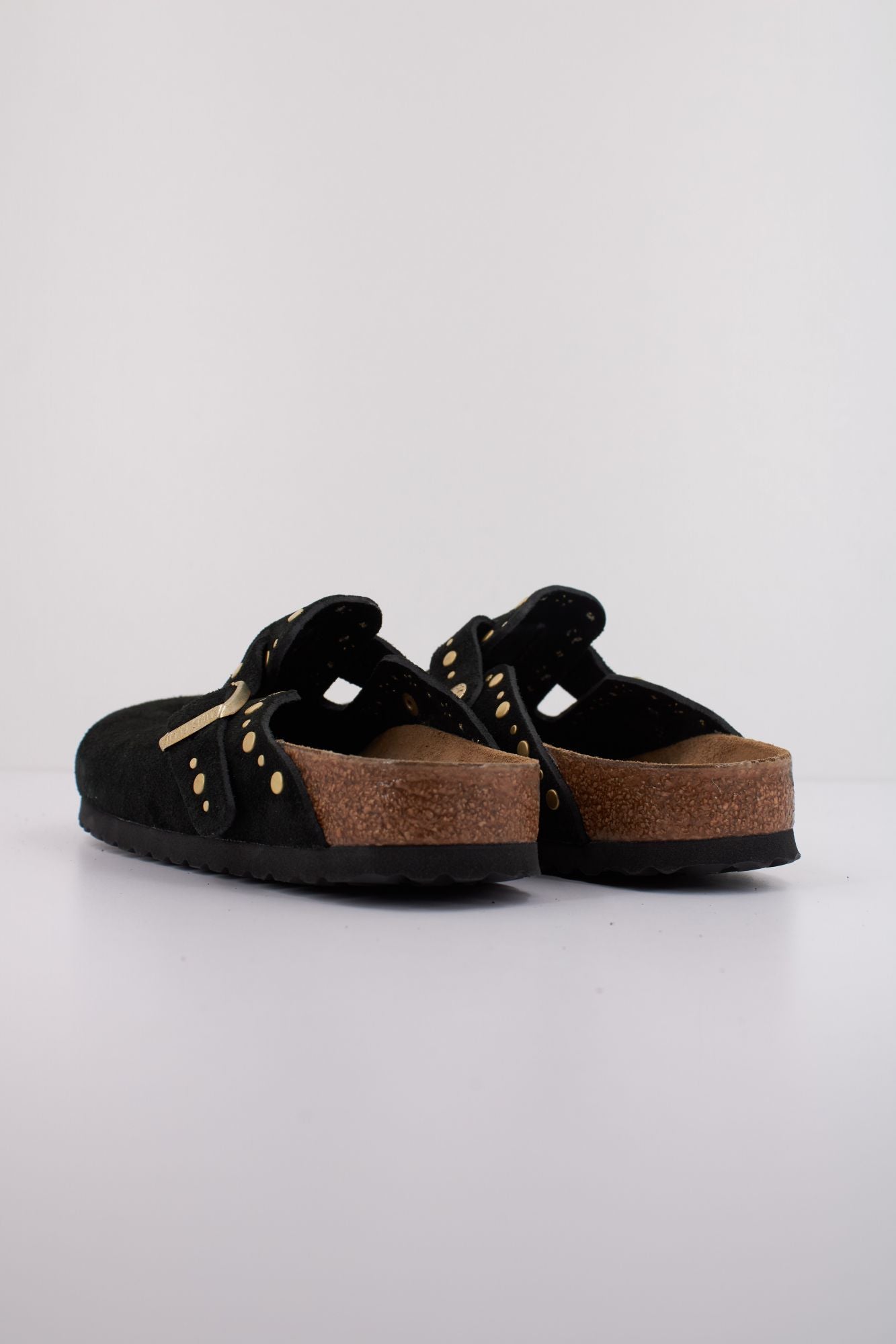 BIRKENSTOCK BOSTON RIVET BORDER en color NEGRO (4)