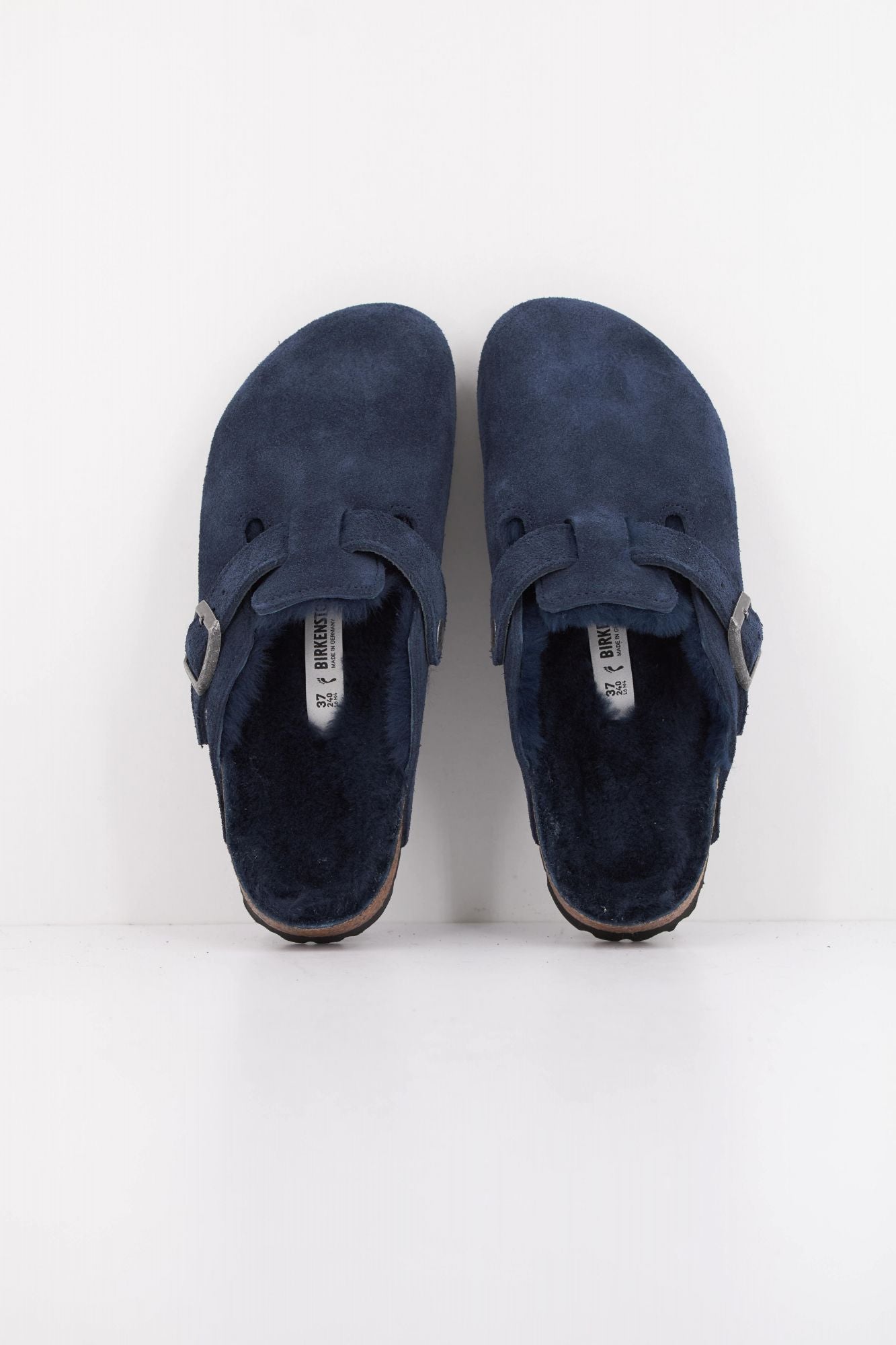 BIRKENSTOCK BOSTON SHEARLING en color AZUL (5)