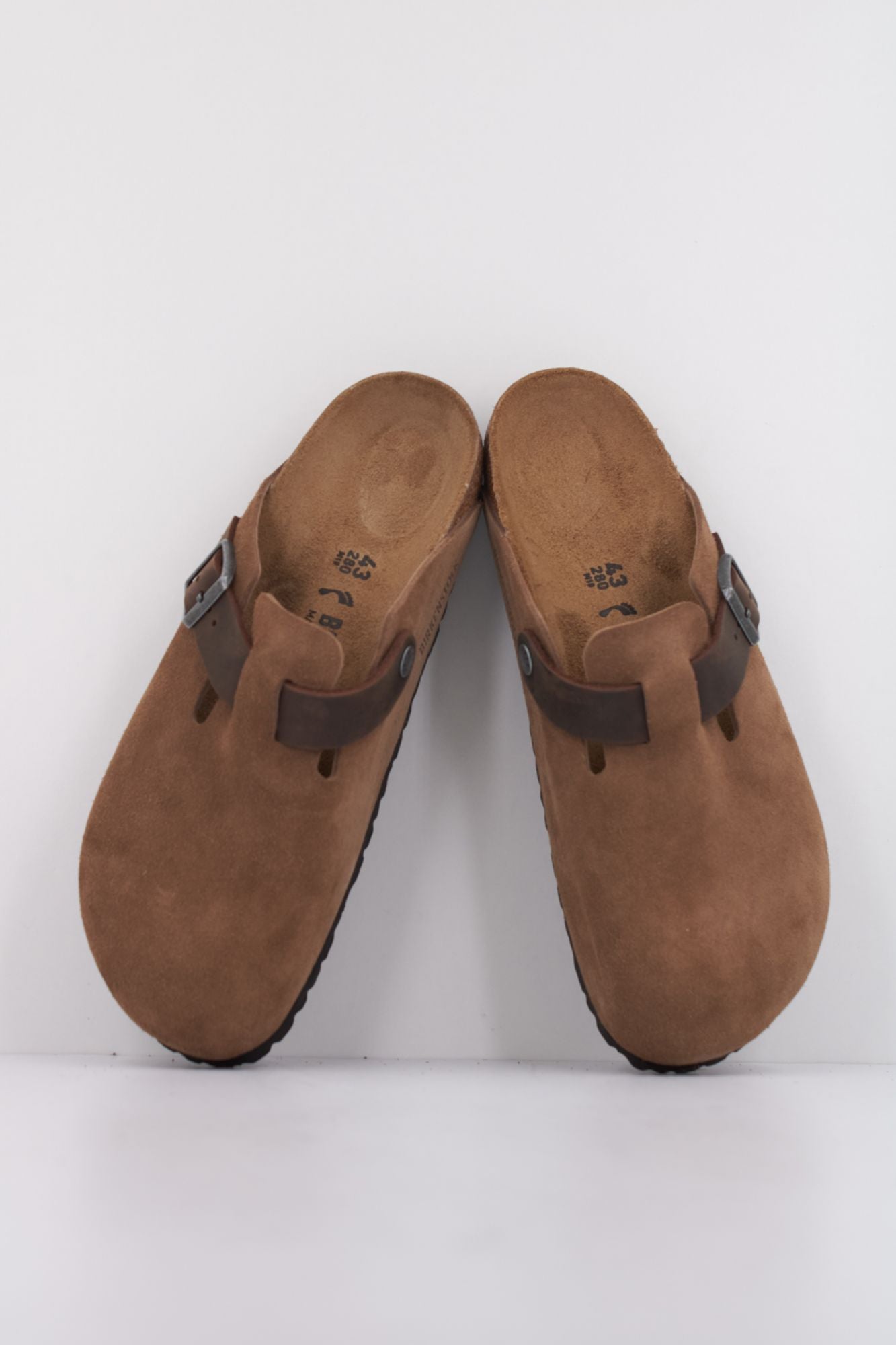 BIRKENSTOCK BOSTON BS MIXED en color MARRON CLARO (3)