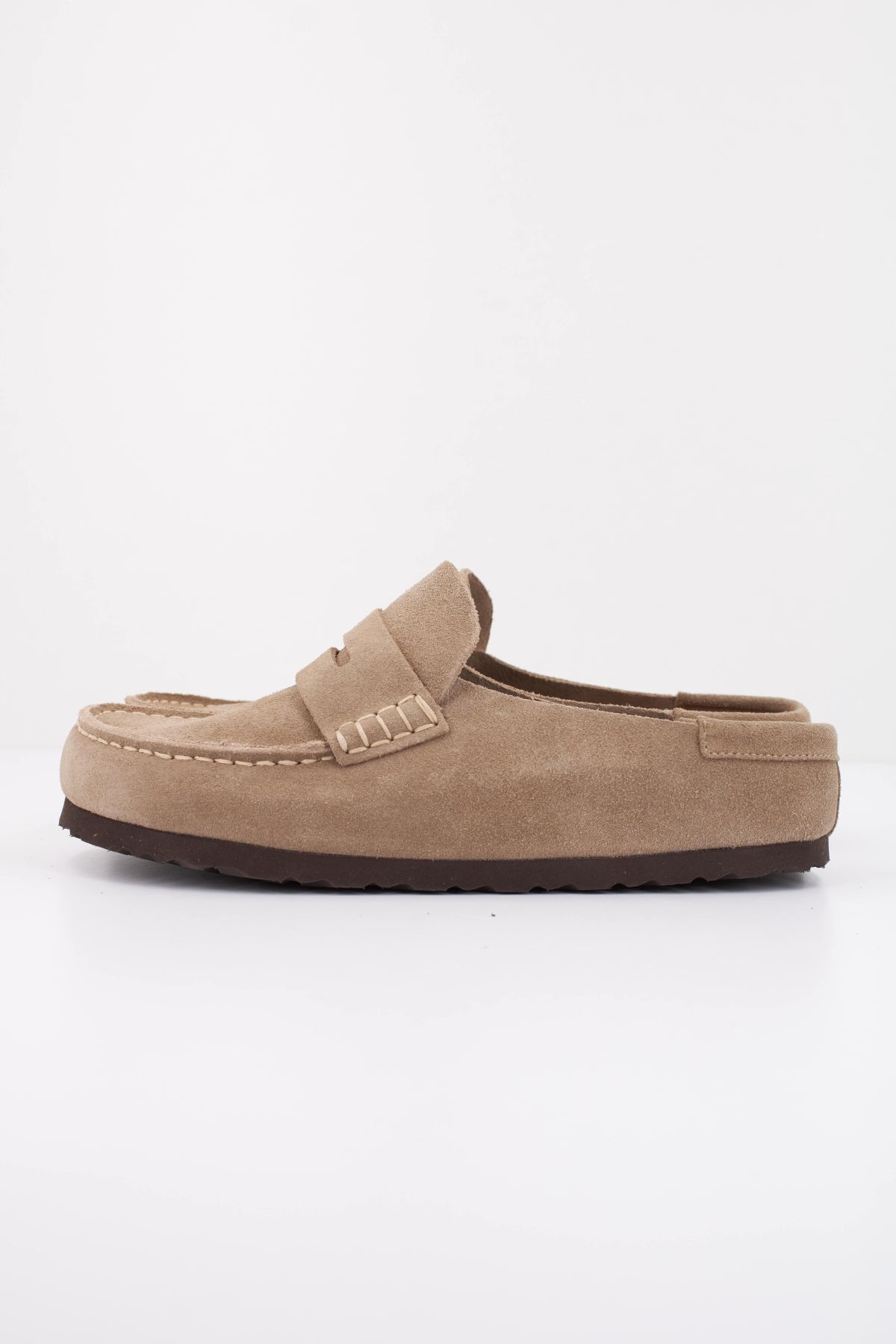 BIRKENSTOCK NAPLES WRAPPED SUEDE LEAT en color VERDE (1)