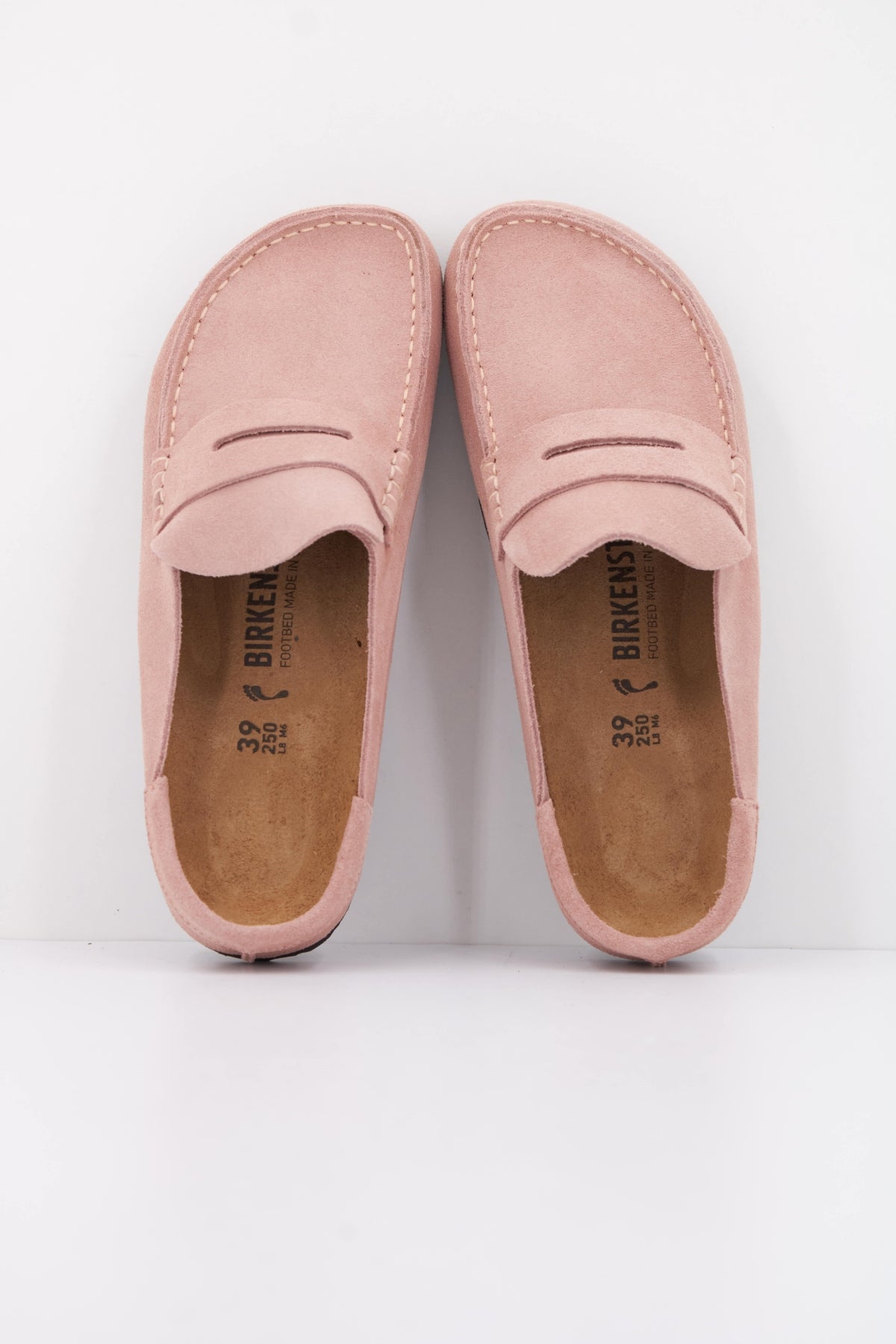 BIRKENSTOCK NAPLES WRAPPED SUEDE LEAT en color ROSA (3)