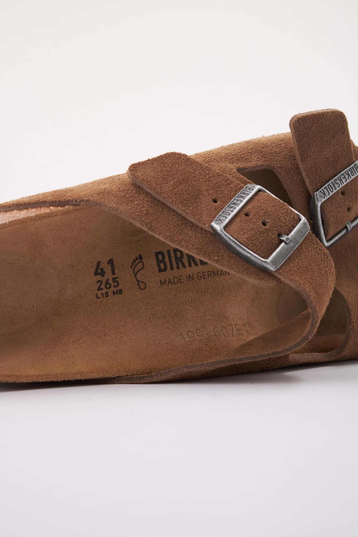 BIRKENSTOCK ARIZONA SUEDE LEATHER en color MARRON (5)