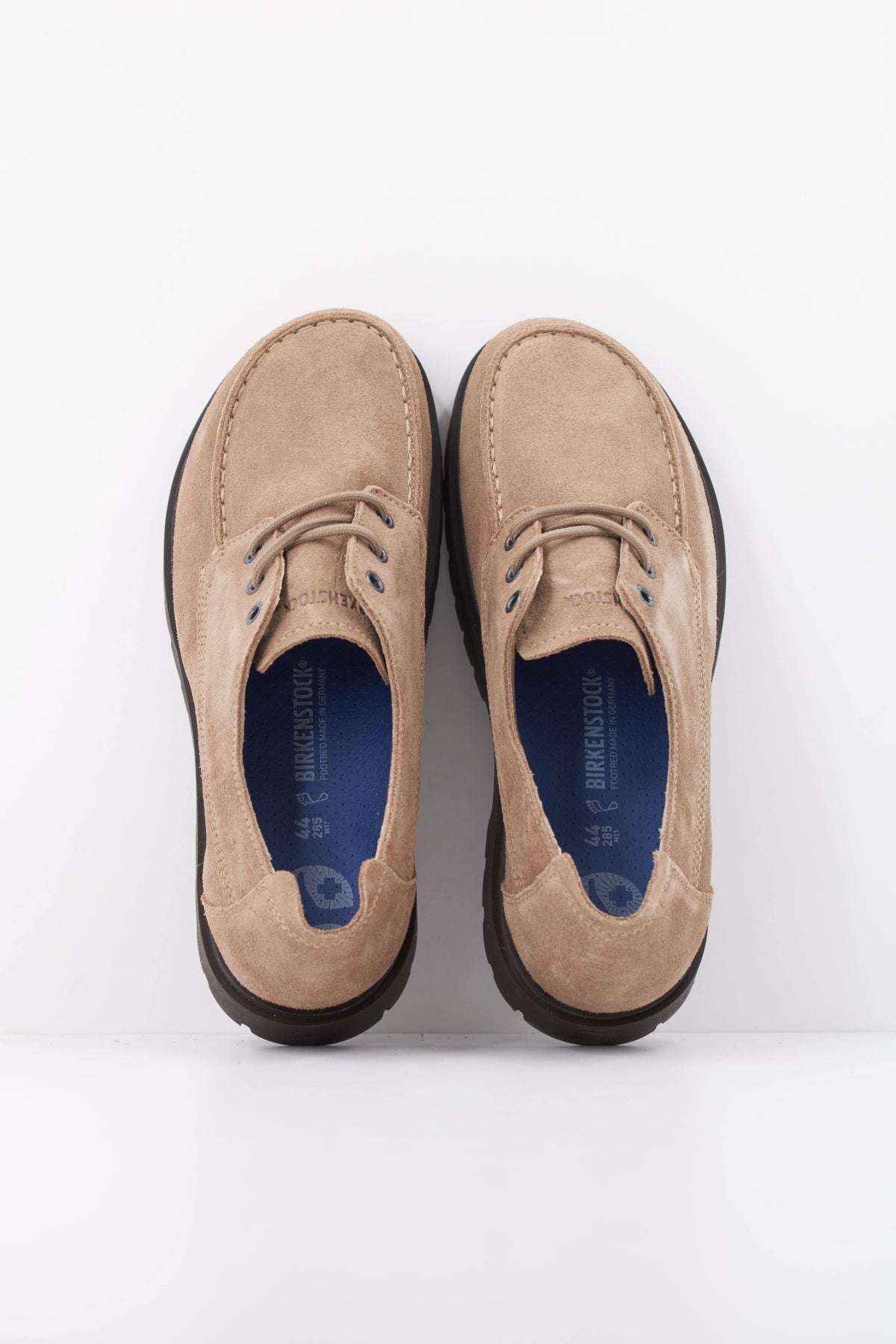 BIRKENSTOCK 1031884BI HIGHWOOD MOC LACE SUEDE en color BEIS (3)