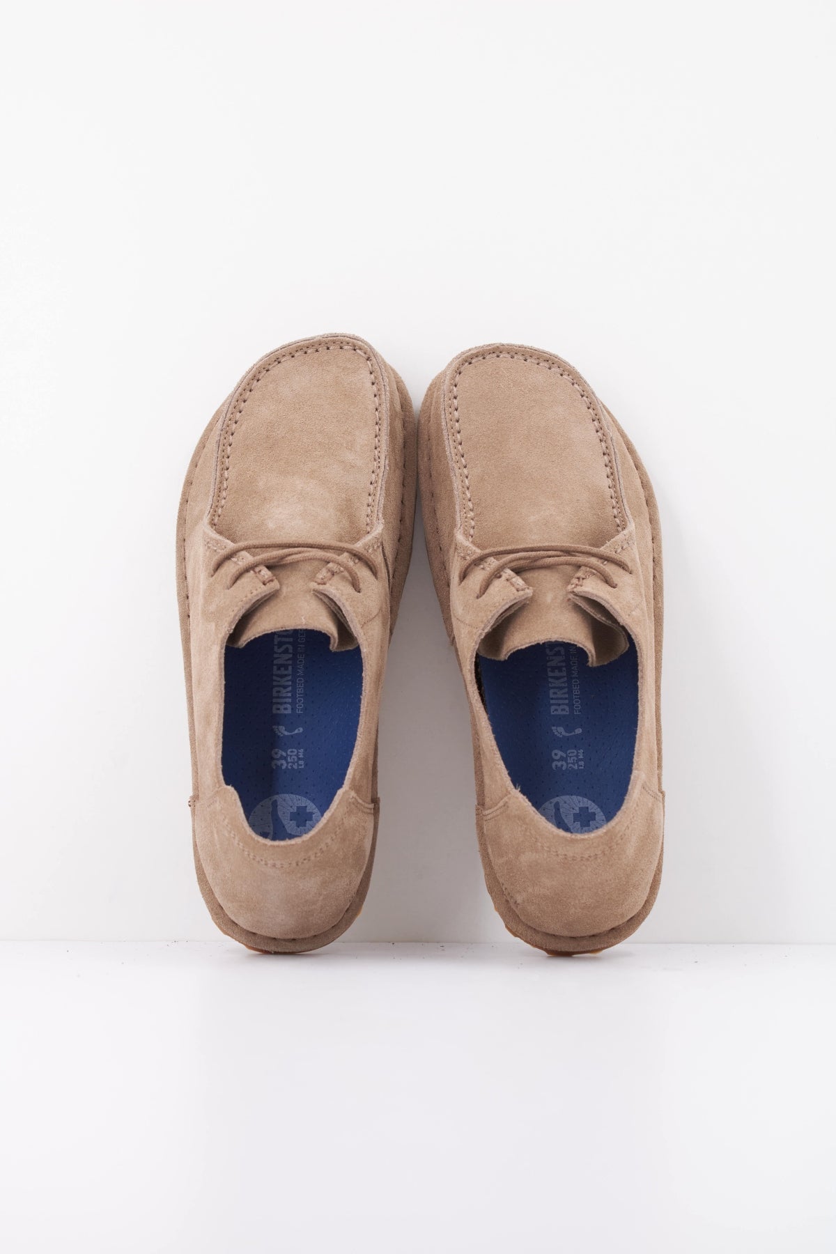 BIRKENSTOCK 1034413BI UTTI LACE SUEDE LEATHER en color BEIS (3)