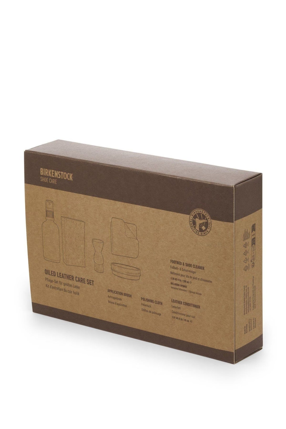 BIRKENSTOCK  OILED LEATHER CARE SET  en color MULTICOLOR (4)
