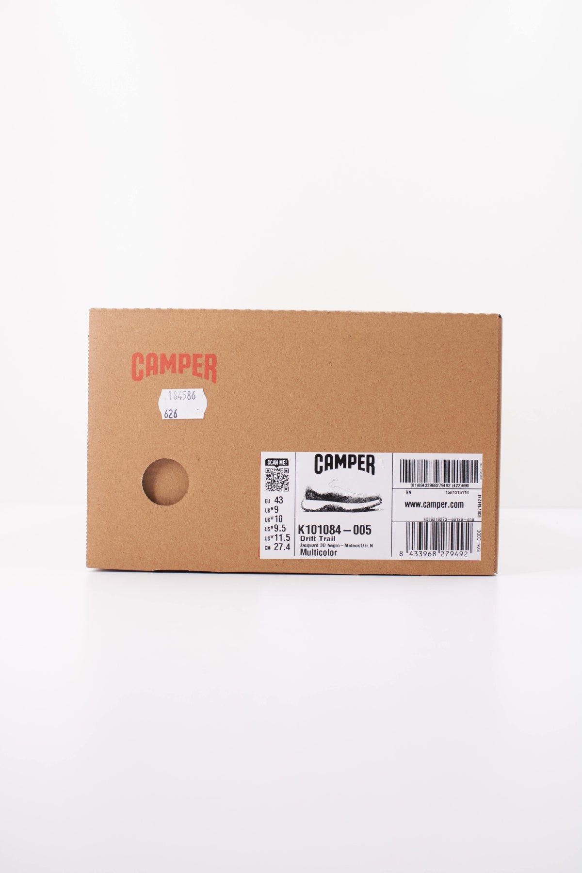 CAMPER JACQUARD 3D en color NEGRO (6)