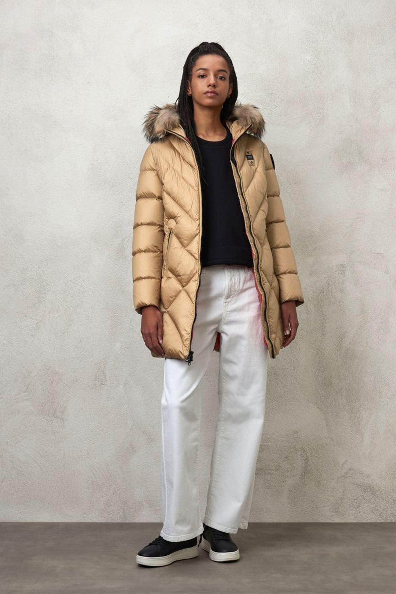 BLAUER TRENCH LUNGHI en color BRONCE (4)