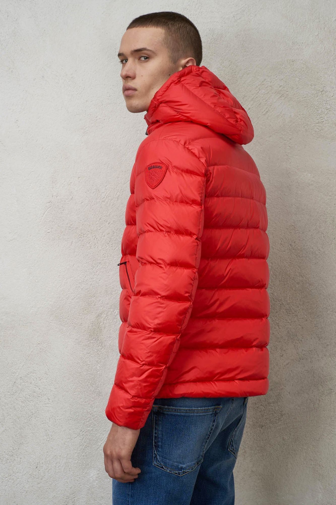 BLAUER GIUBBINI CORTI IMBOTTITO en color ROJO (4)