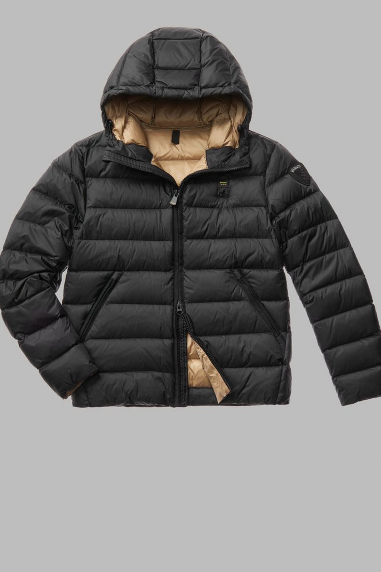 BLAUER GIUBBINI CORTI IMBOTTITO en color NEGRO (2)