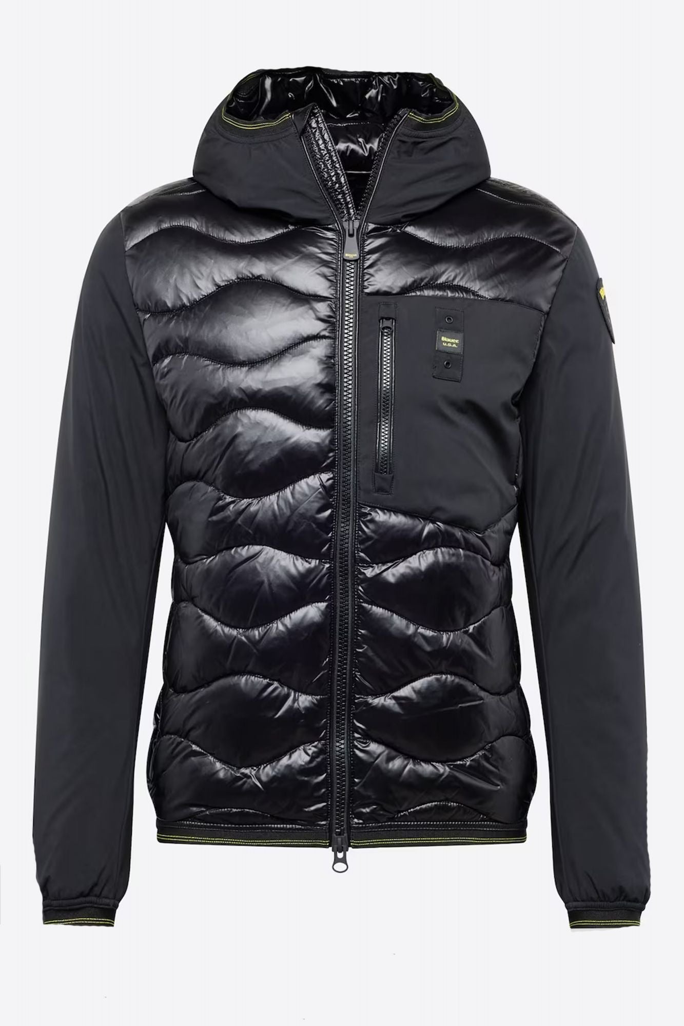 BLAUER GIUBBINI CORTI IMBOTTT en color NEGRO (2)