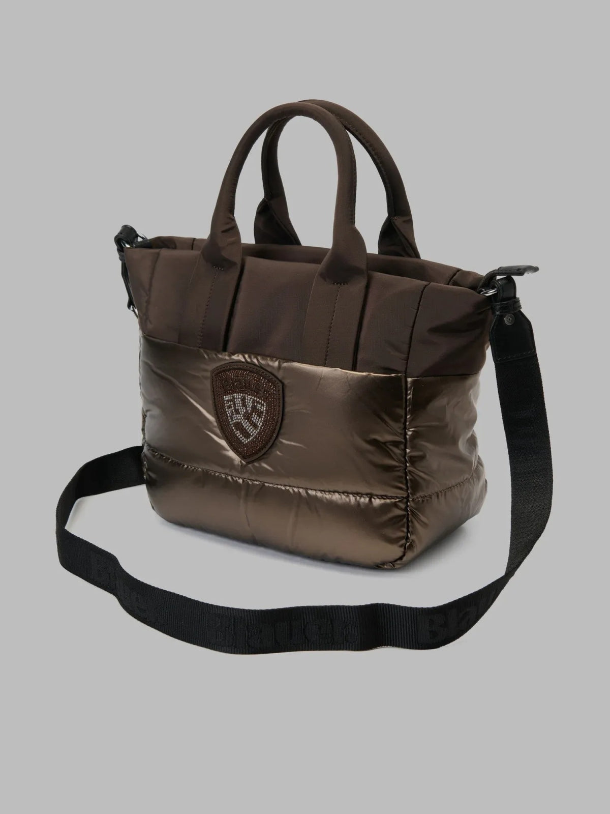 BLAUER POLYESTER NYLON TOTE BAG PADDED en color  (1)