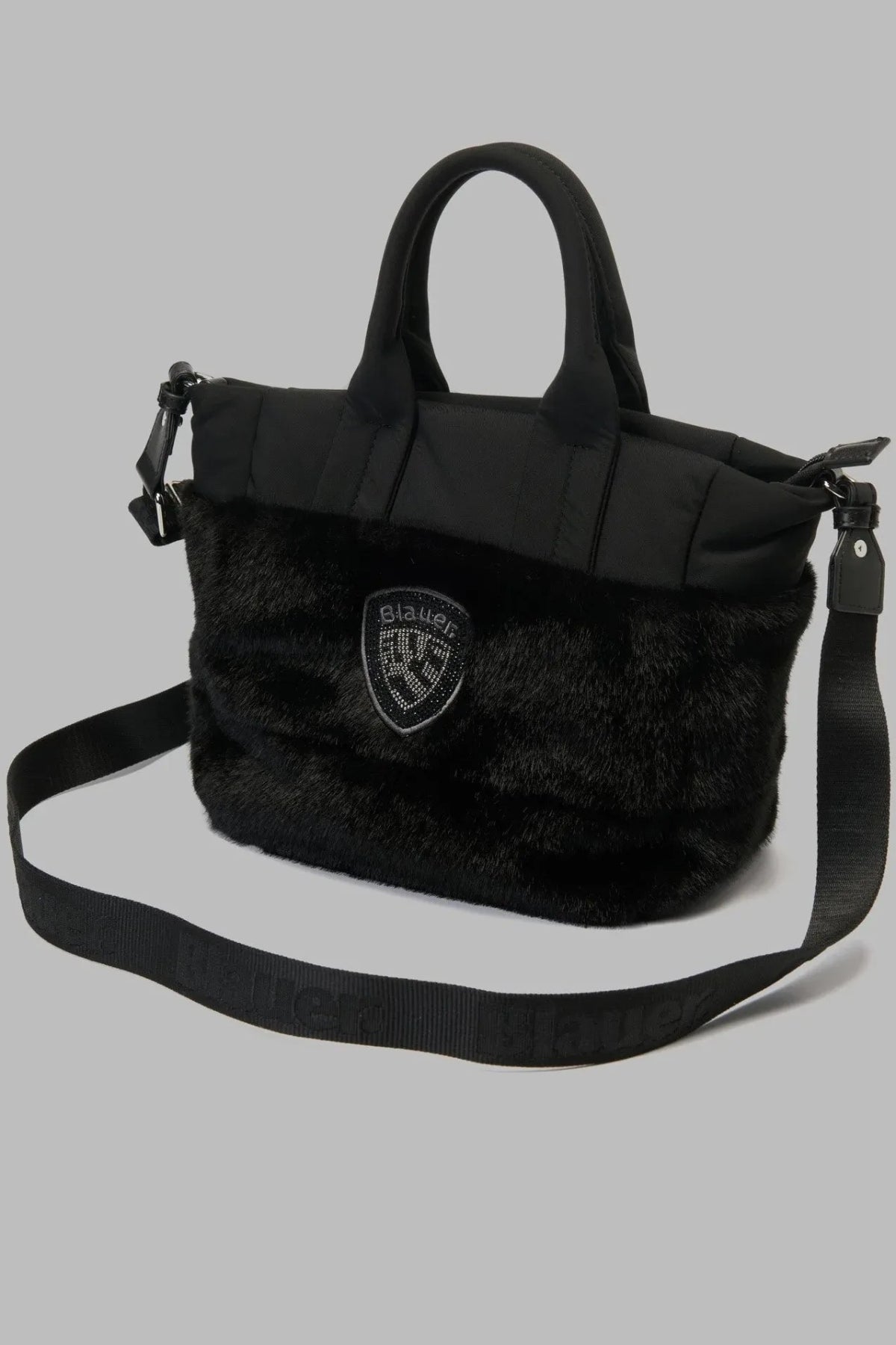 BLAUER POLYESTER NYLON TOTE BAG PADDED en color  (1)