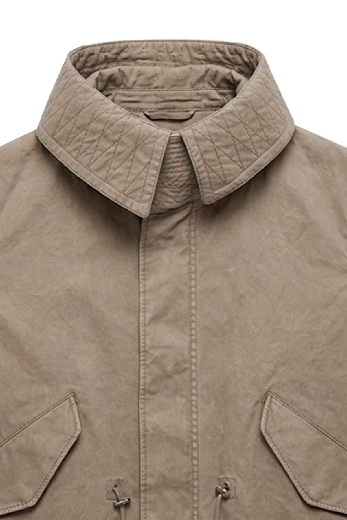 TEN C PARKA OJJ 26WTCUK04021 en color BEIS (3)
