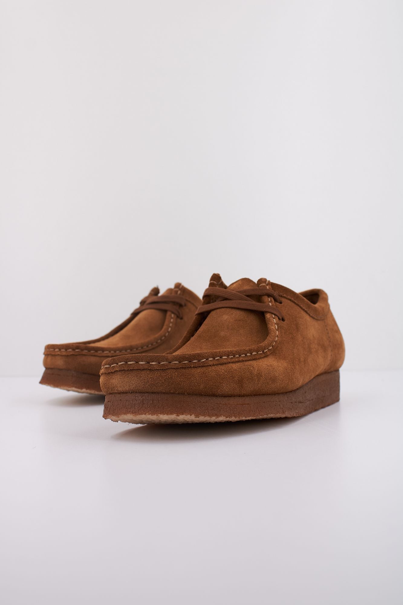 CLARKS WALLABEE en color MARRON (2)