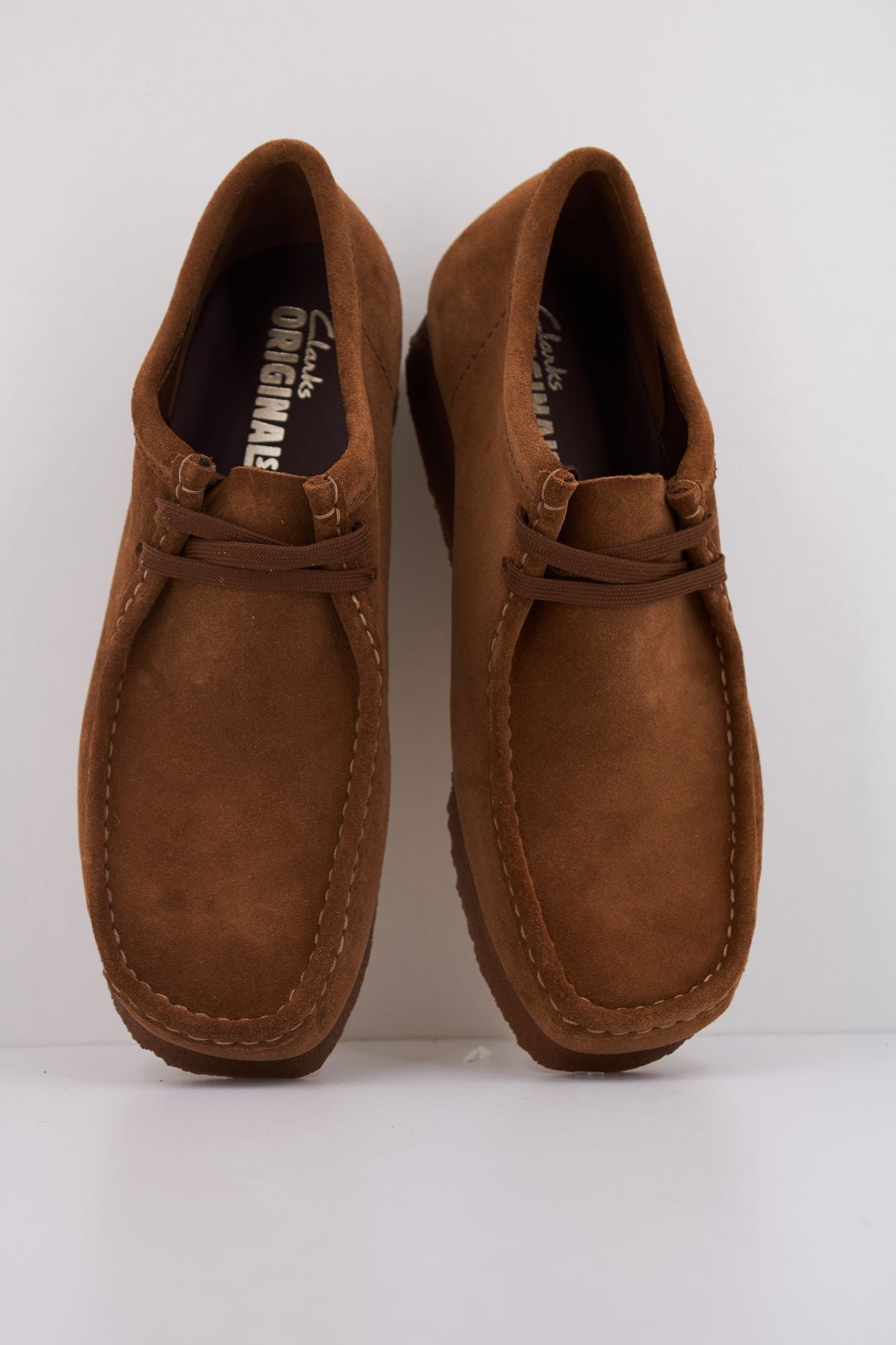 CLARKS WALLABEE en color MARRON (3)