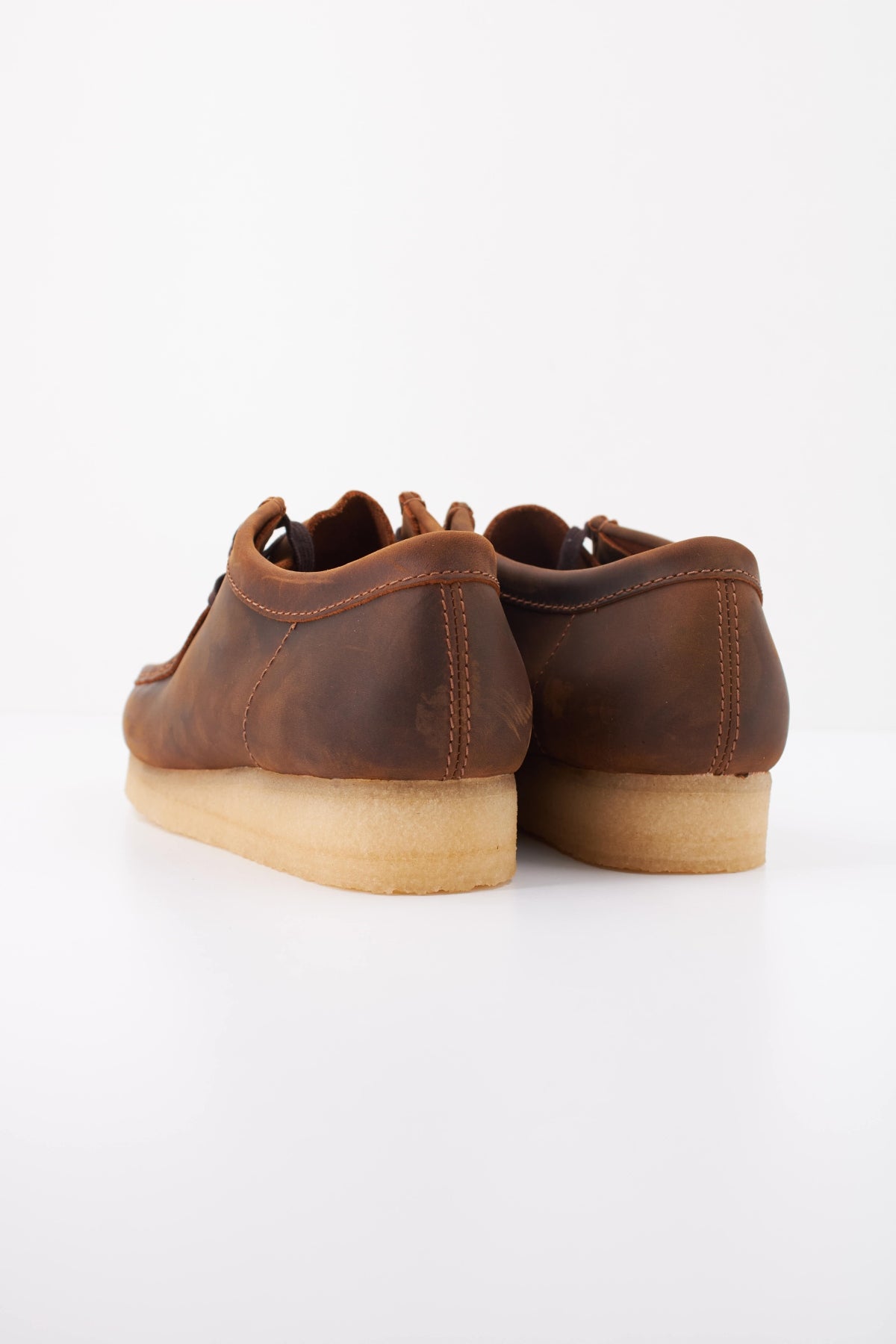 CLARKS WALLABEE en color MARRON (4)