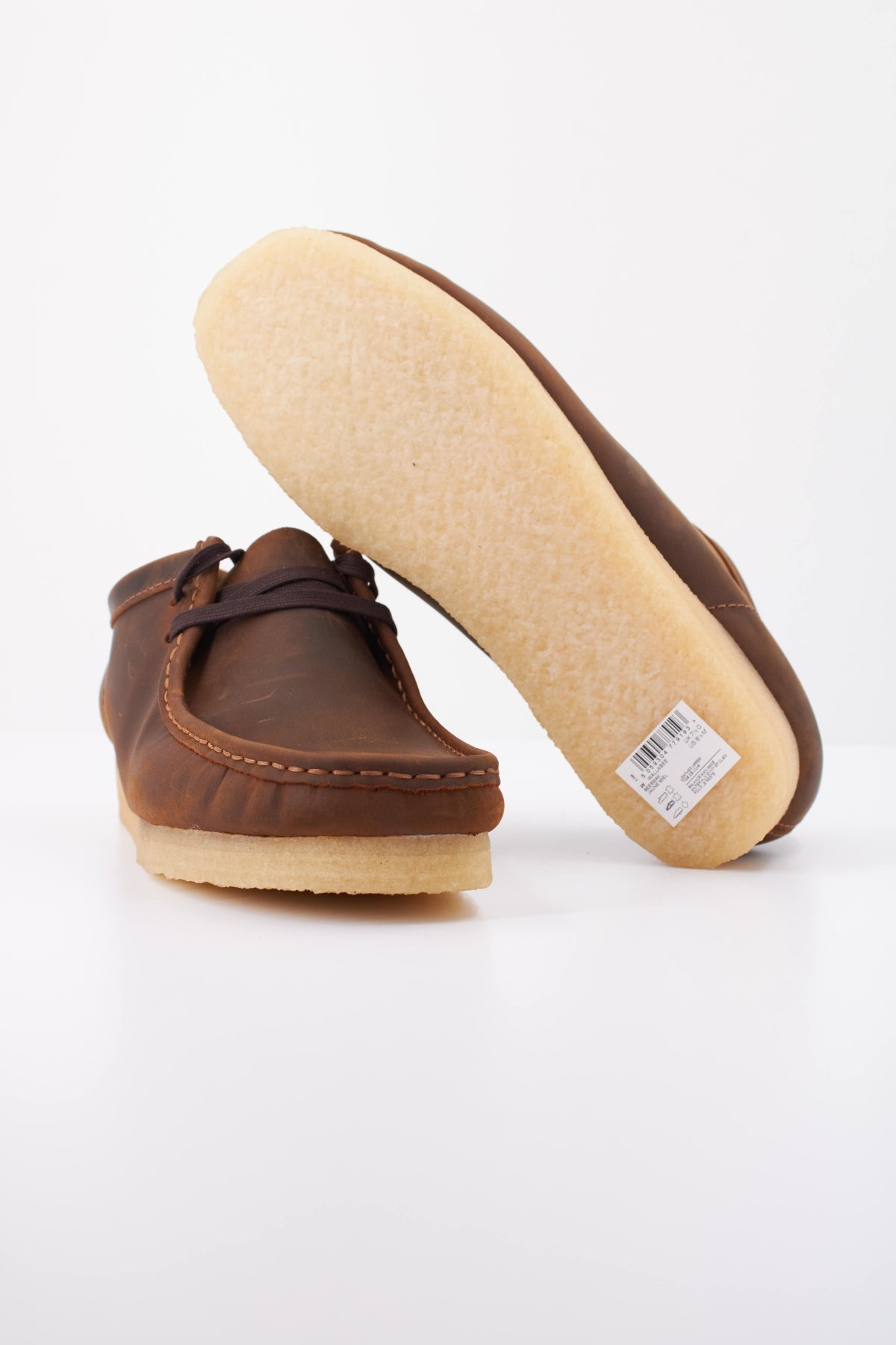 CLARKS WALLABEE en color MARRON (5)