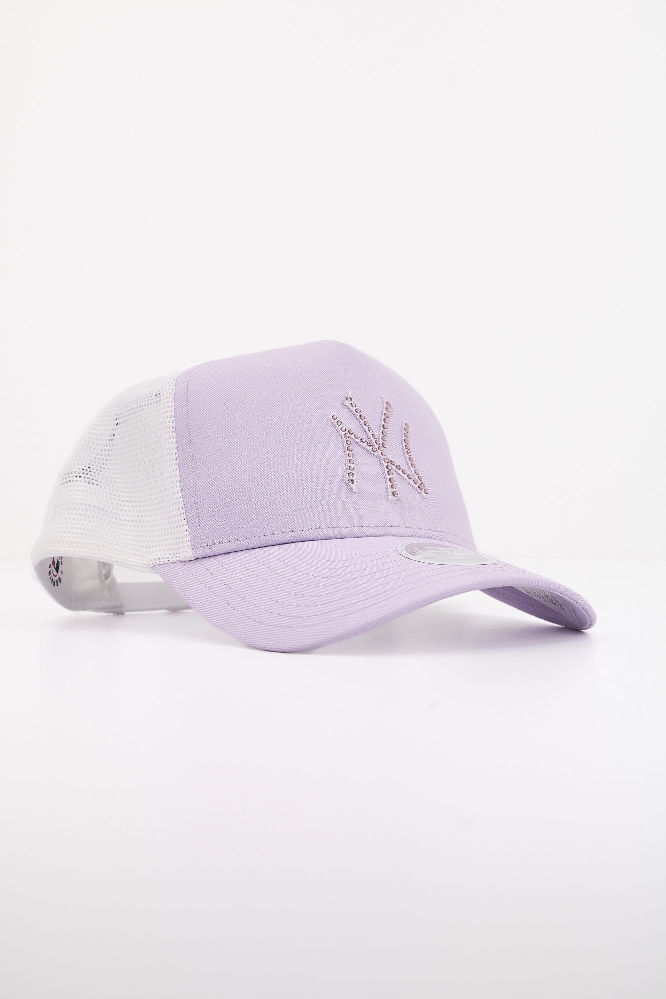 NEW ERA MLB RHINESTONE TRUCKER N en color VIOLETA (2)