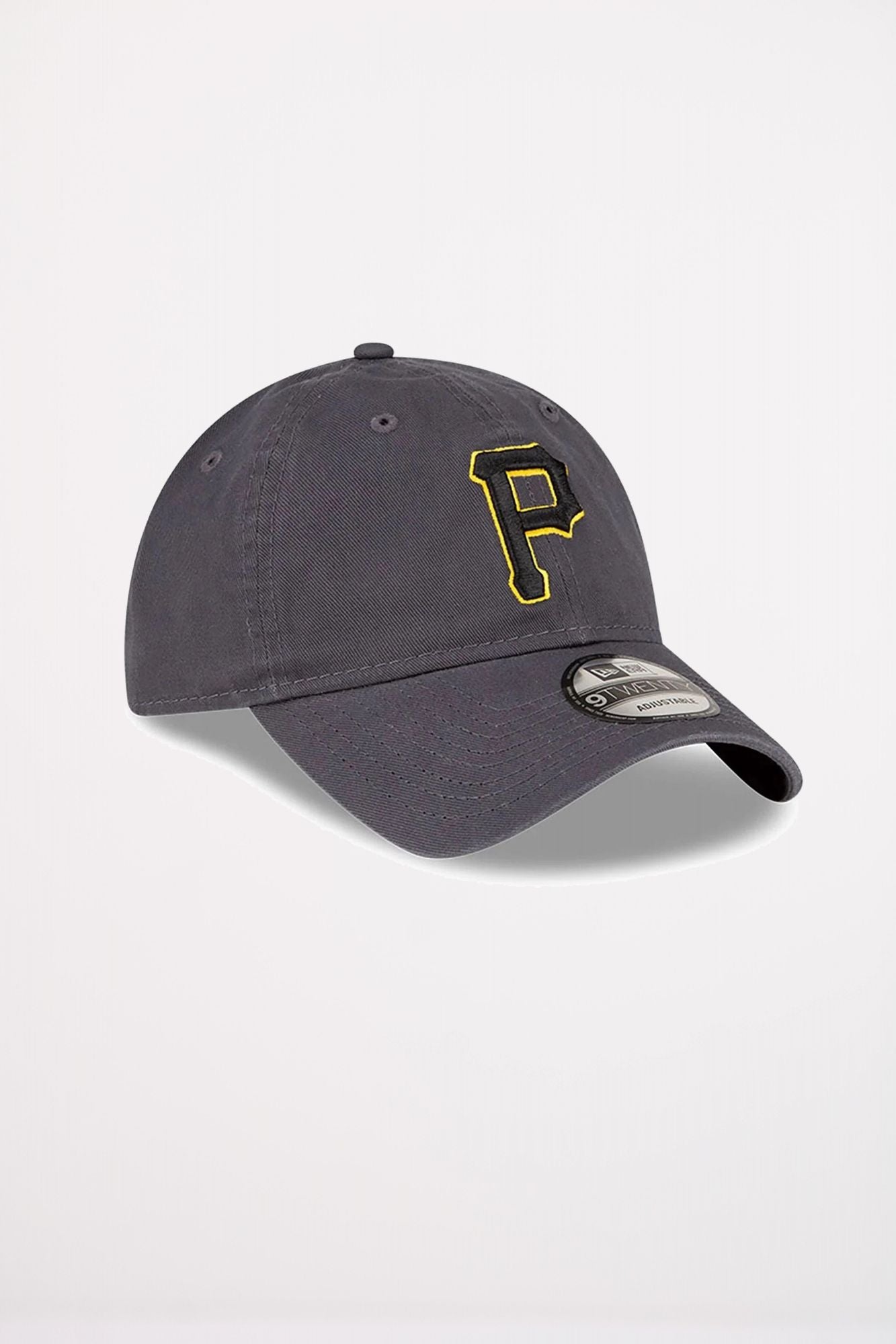NEW ERA CORE CLASSIC DARK GREY 9TWENTY DE LOS PITTSBURGH PIRATES DE LA M en color AZUL (3)